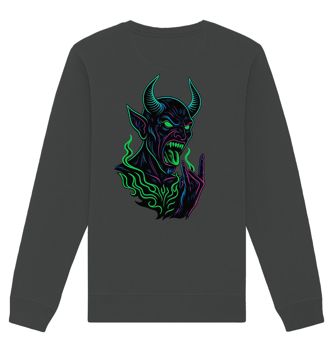 Neon Hellfire - Organic Unisex Sweatshirt