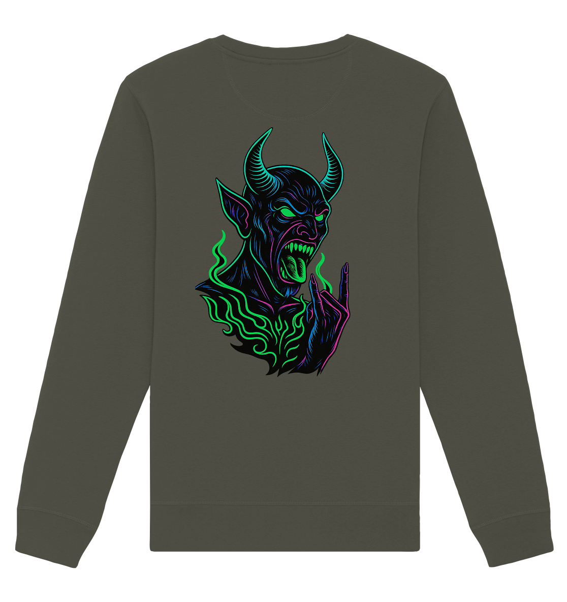Neon Hellfire - Organic Unisex Sweatshirt