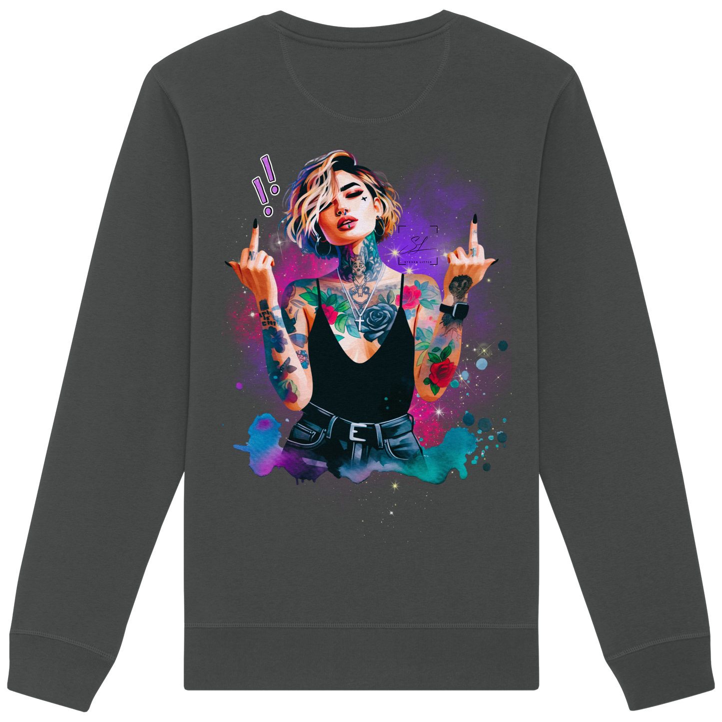 Rebel Rose - Organic Sweatshirt