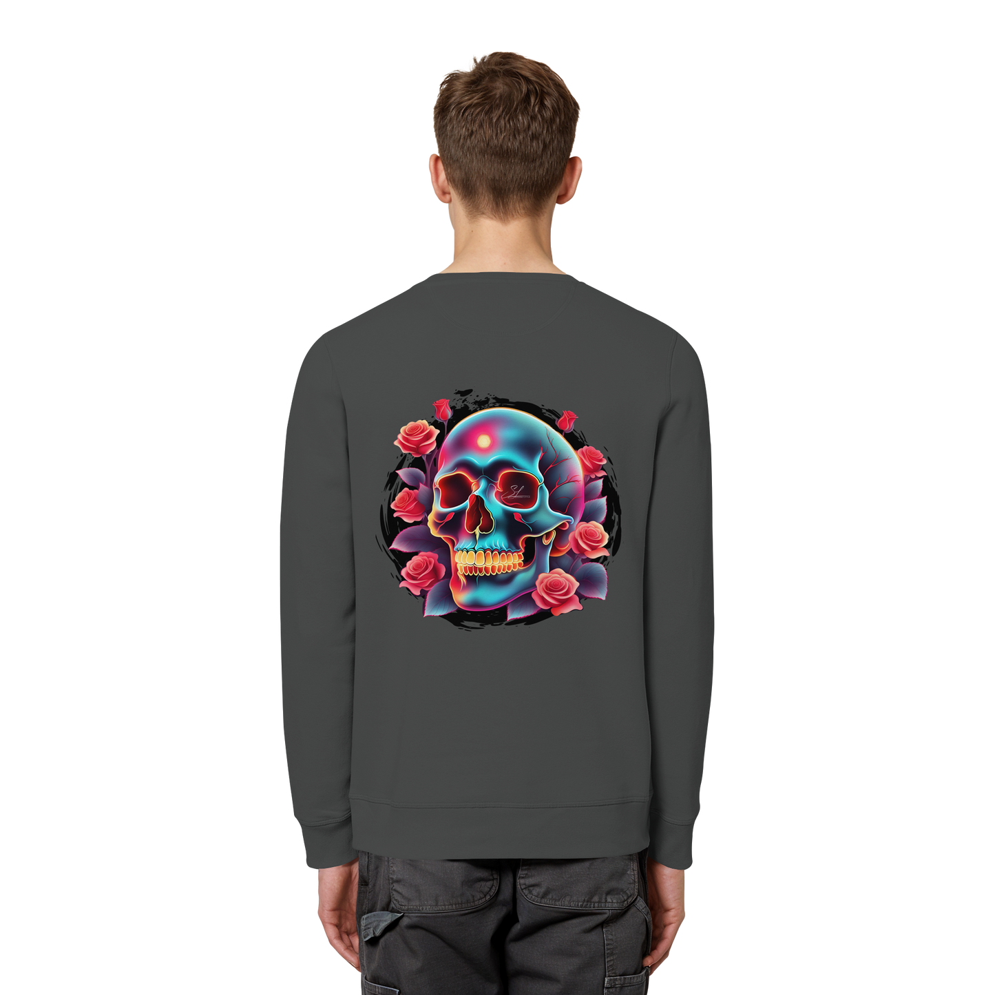 Glow Skull - Organic Sweatshirt
