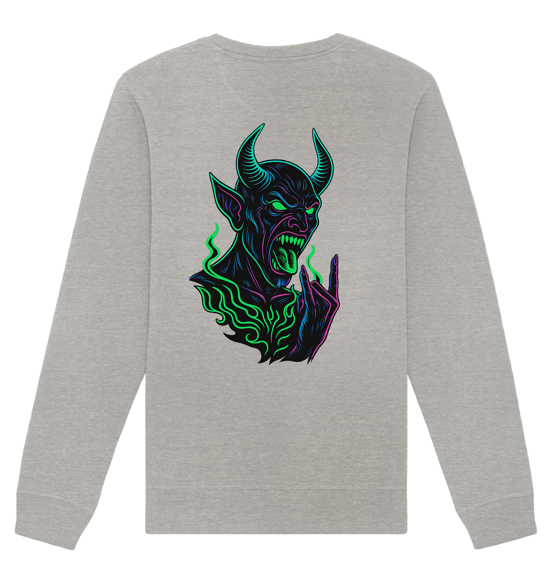 Neon Hellfire - Organic Unisex Sweatshirt