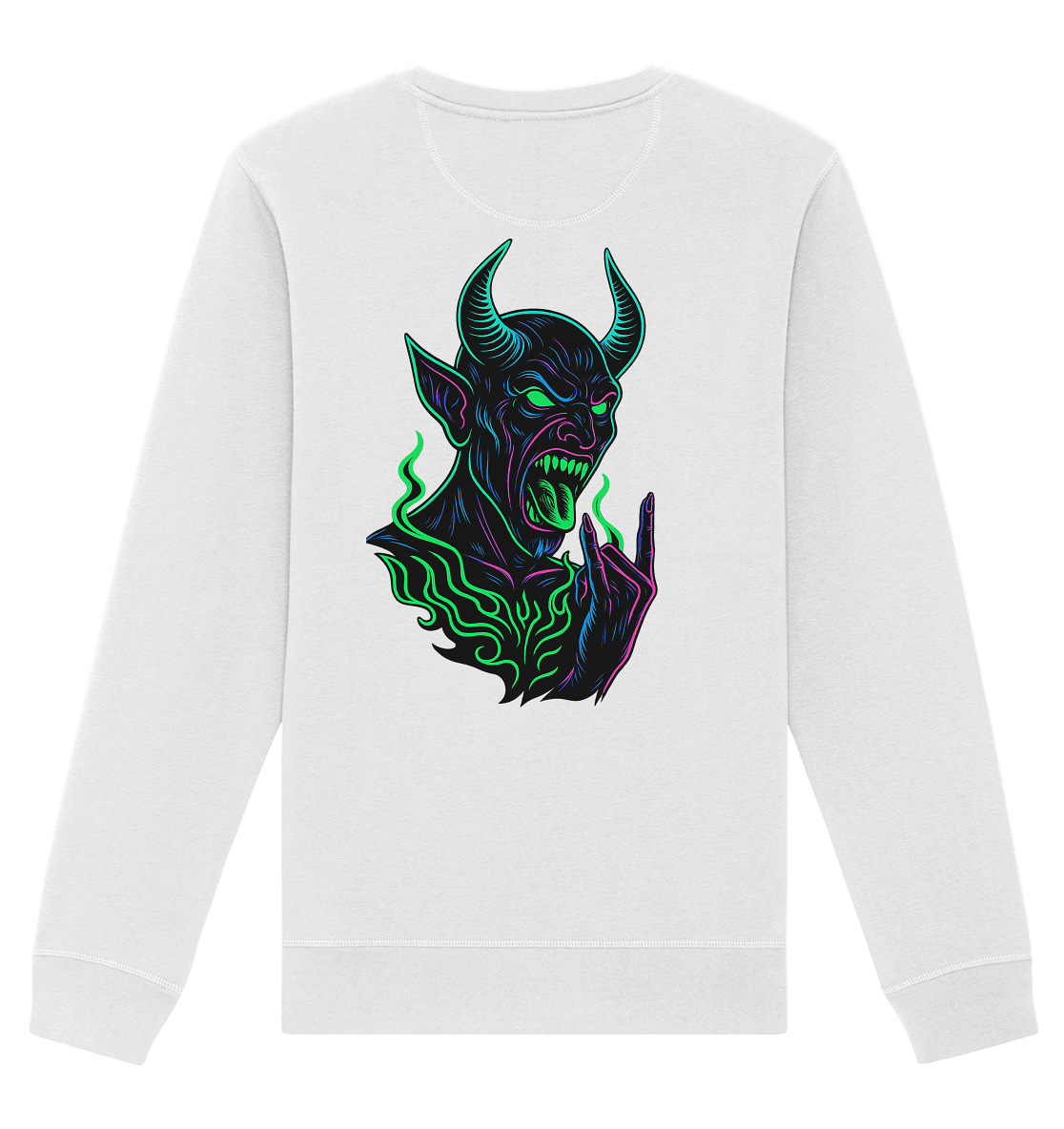 Neon Hellfire - Organic Unisex Sweatshirt
