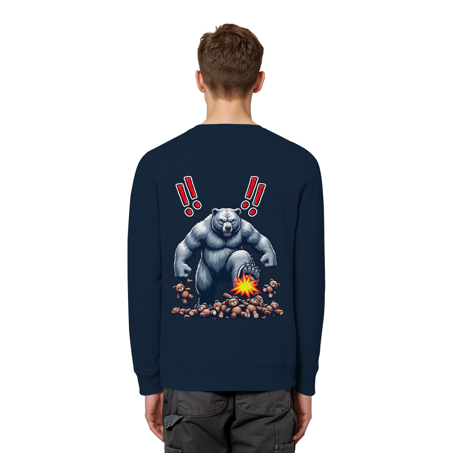Teddy Terror - Organic Sweatshirt