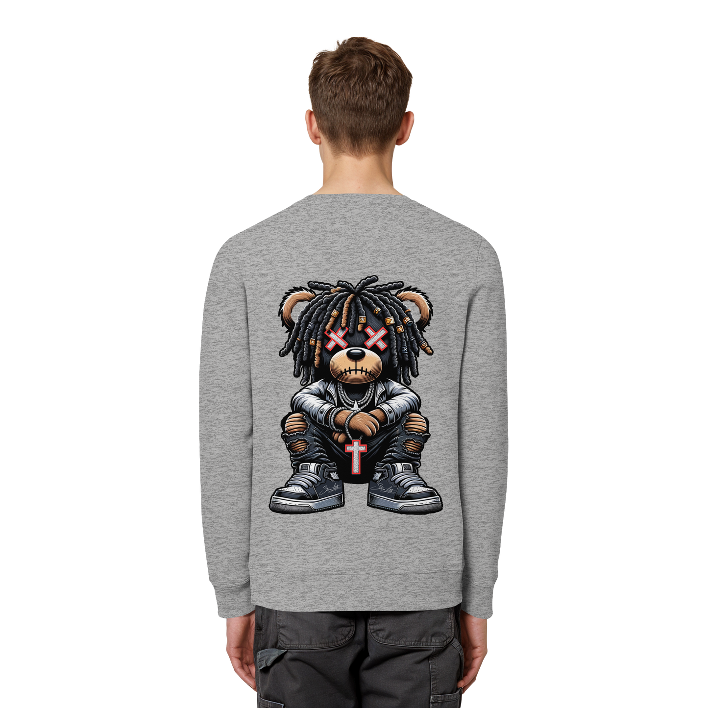 Bad Ass Teddy - Organic Sweatshirt