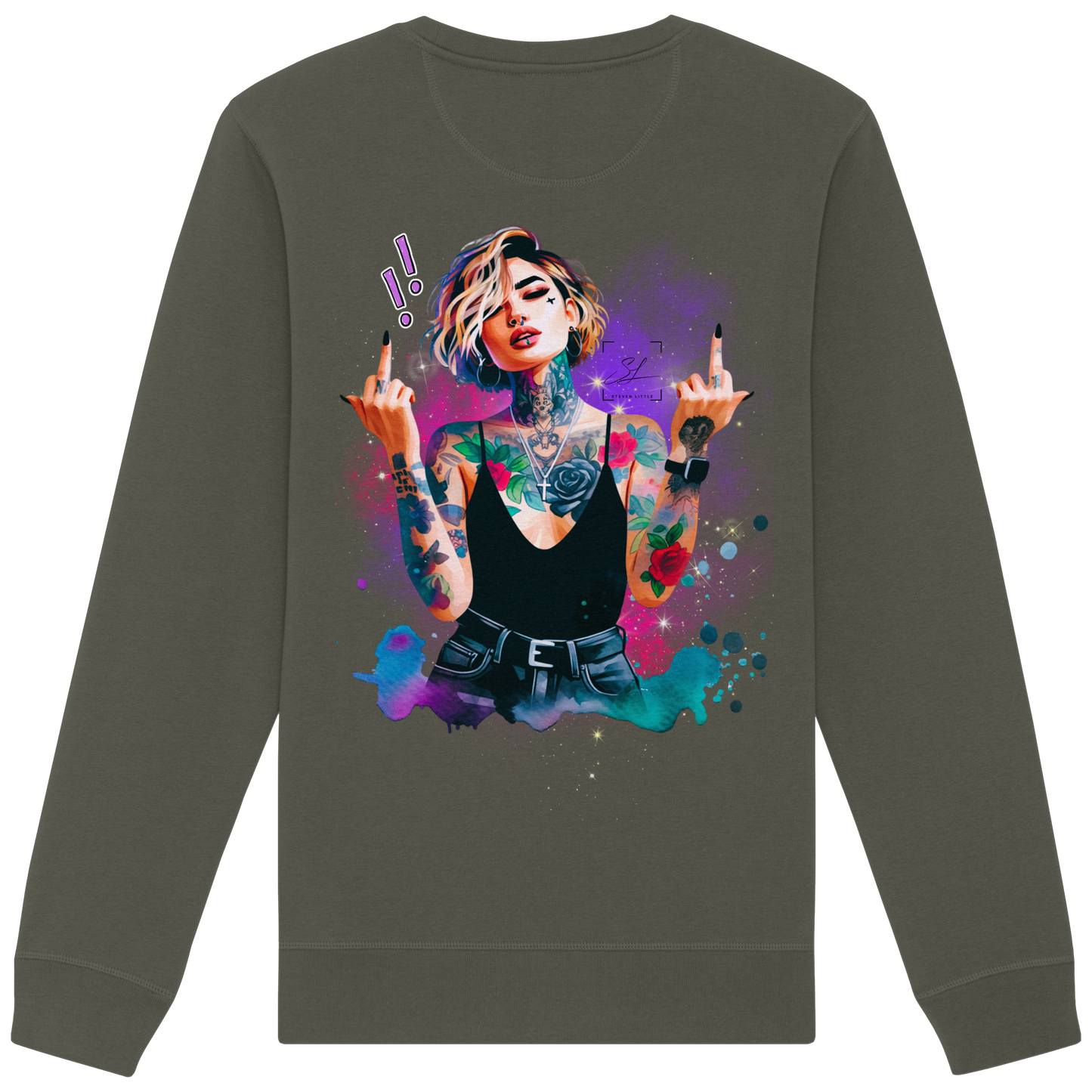 Rebel Rose - Organic Sweatshirt
