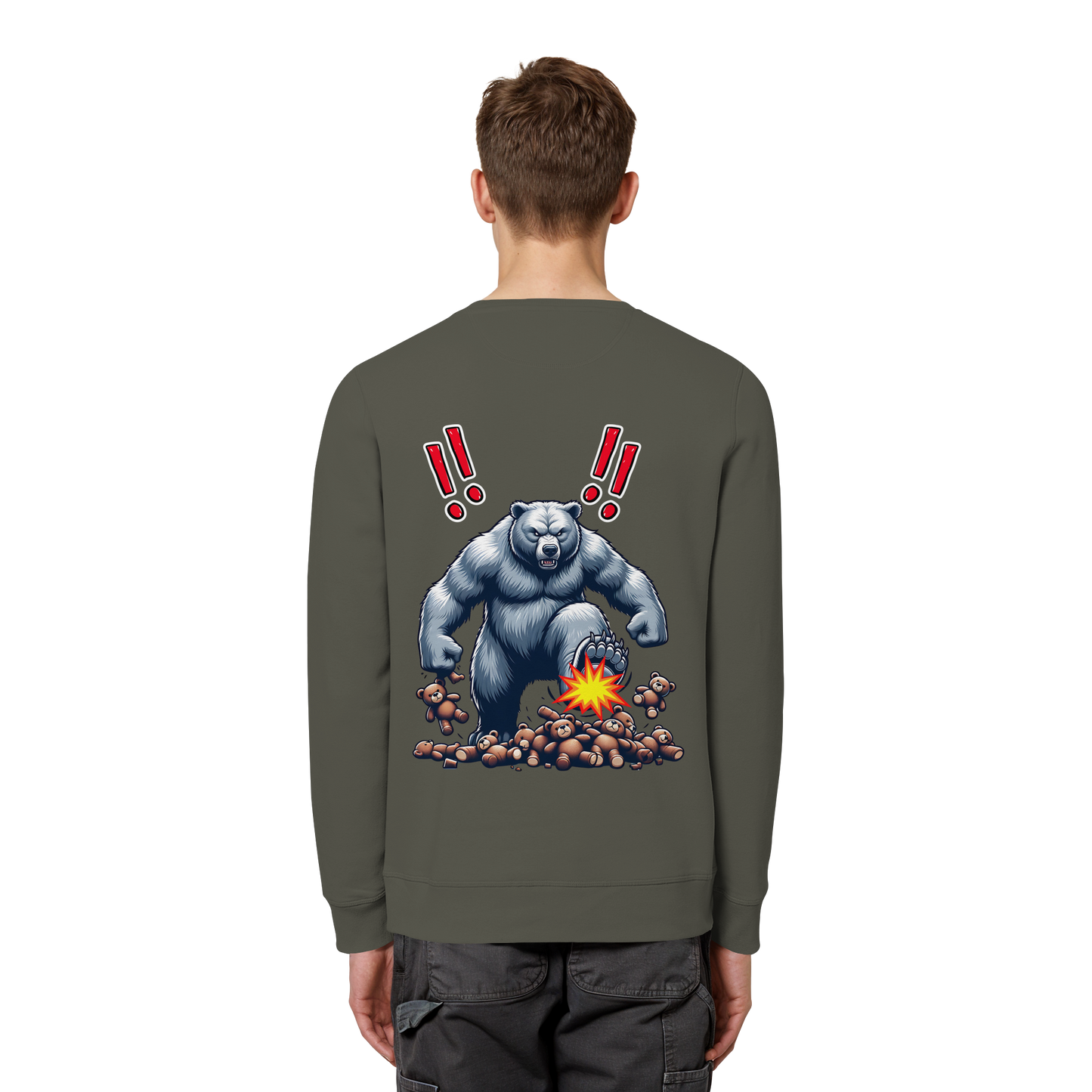 Teddy Terror - Organic Sweatshirt