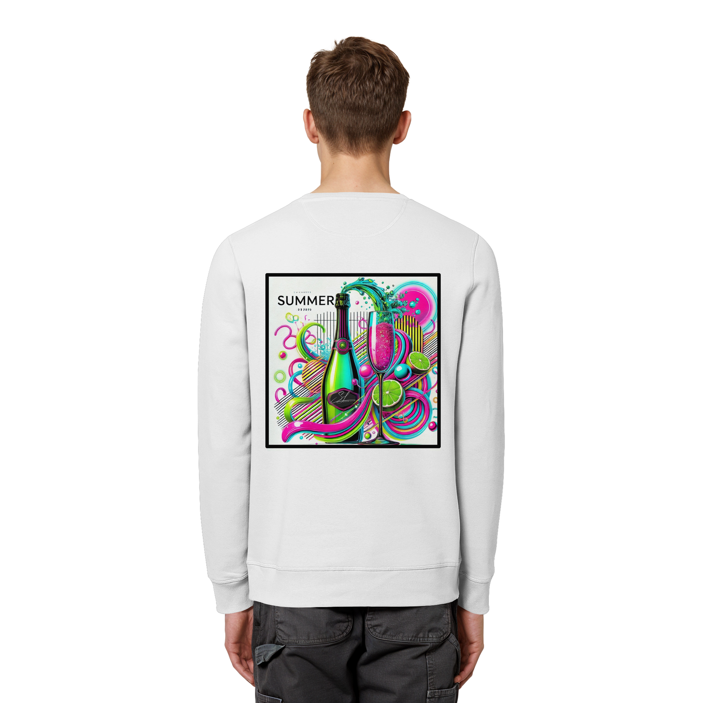 Neon Fresh - Organic Sweatshirt