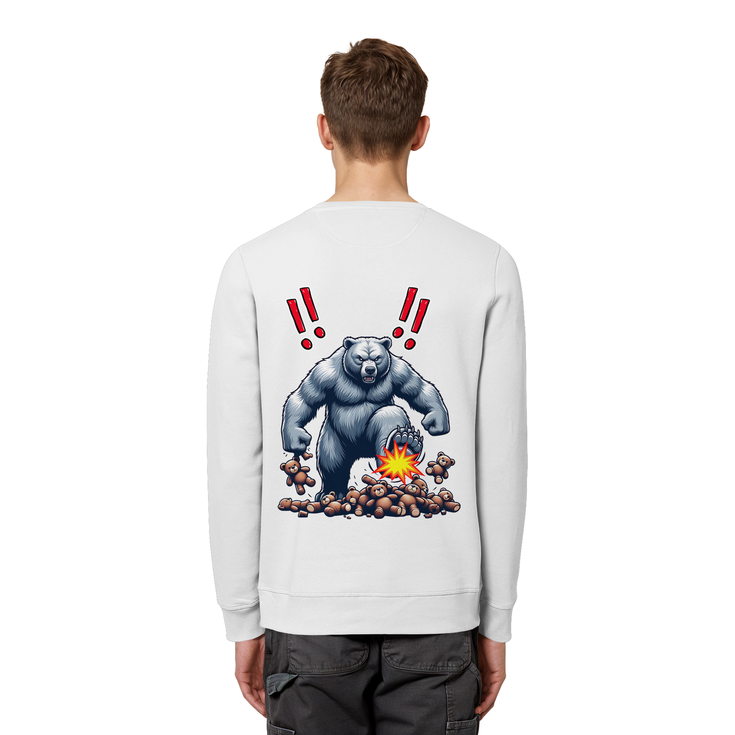 Teddy Terror - Organic Sweatshirt