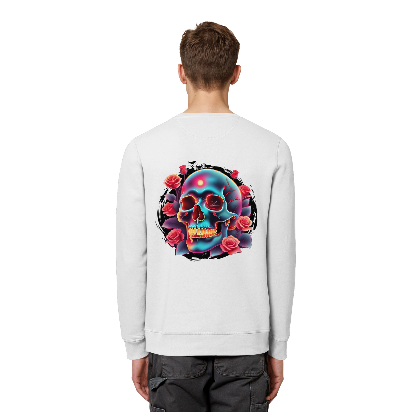 Glow Skull - Organic Sweatshirt