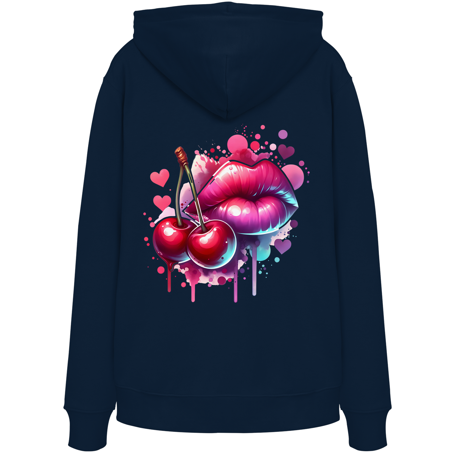 Cherry Kisses - Organic Hoodie