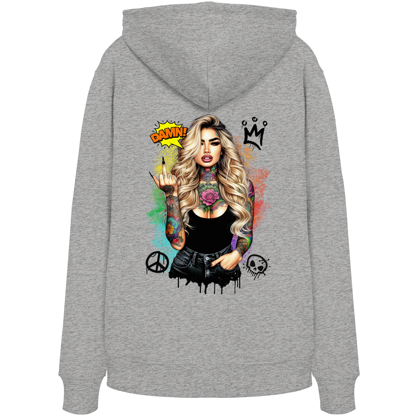 Ink Queen - Organic Hoodie