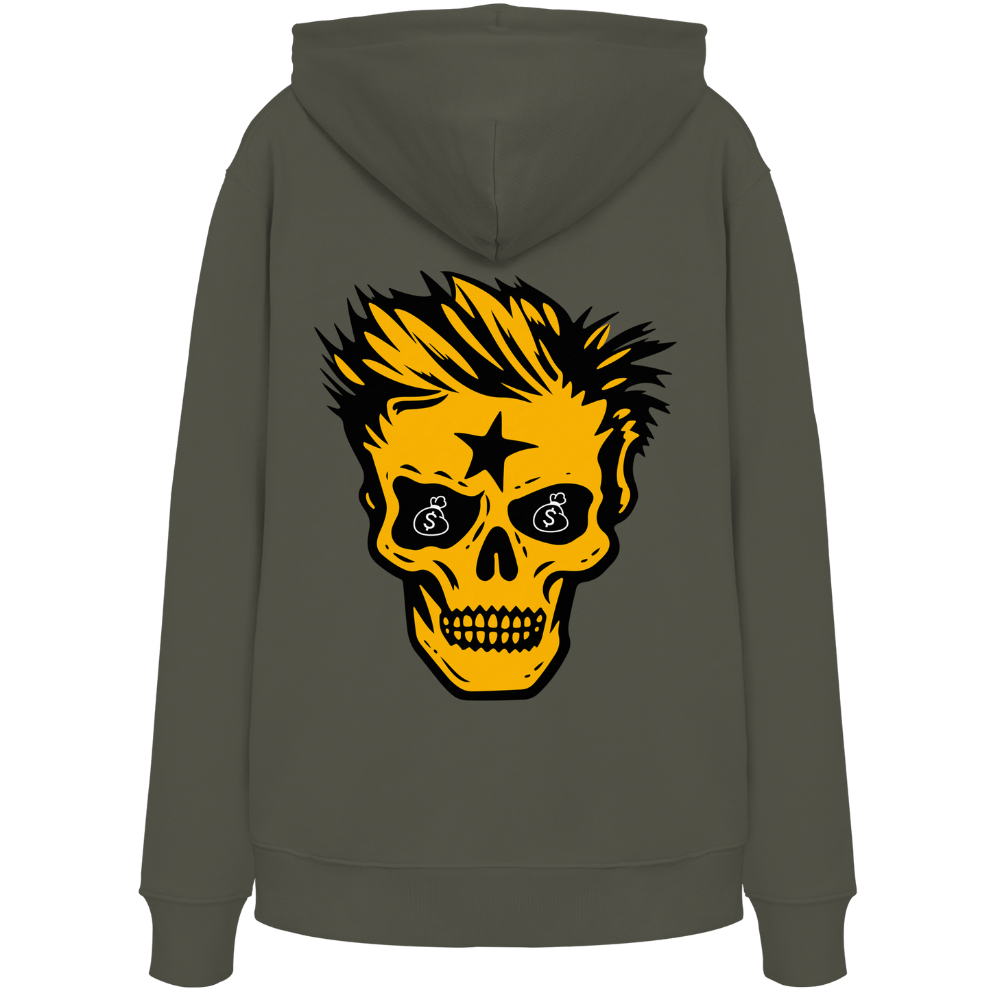 Golden Skull - Organic Hoodie