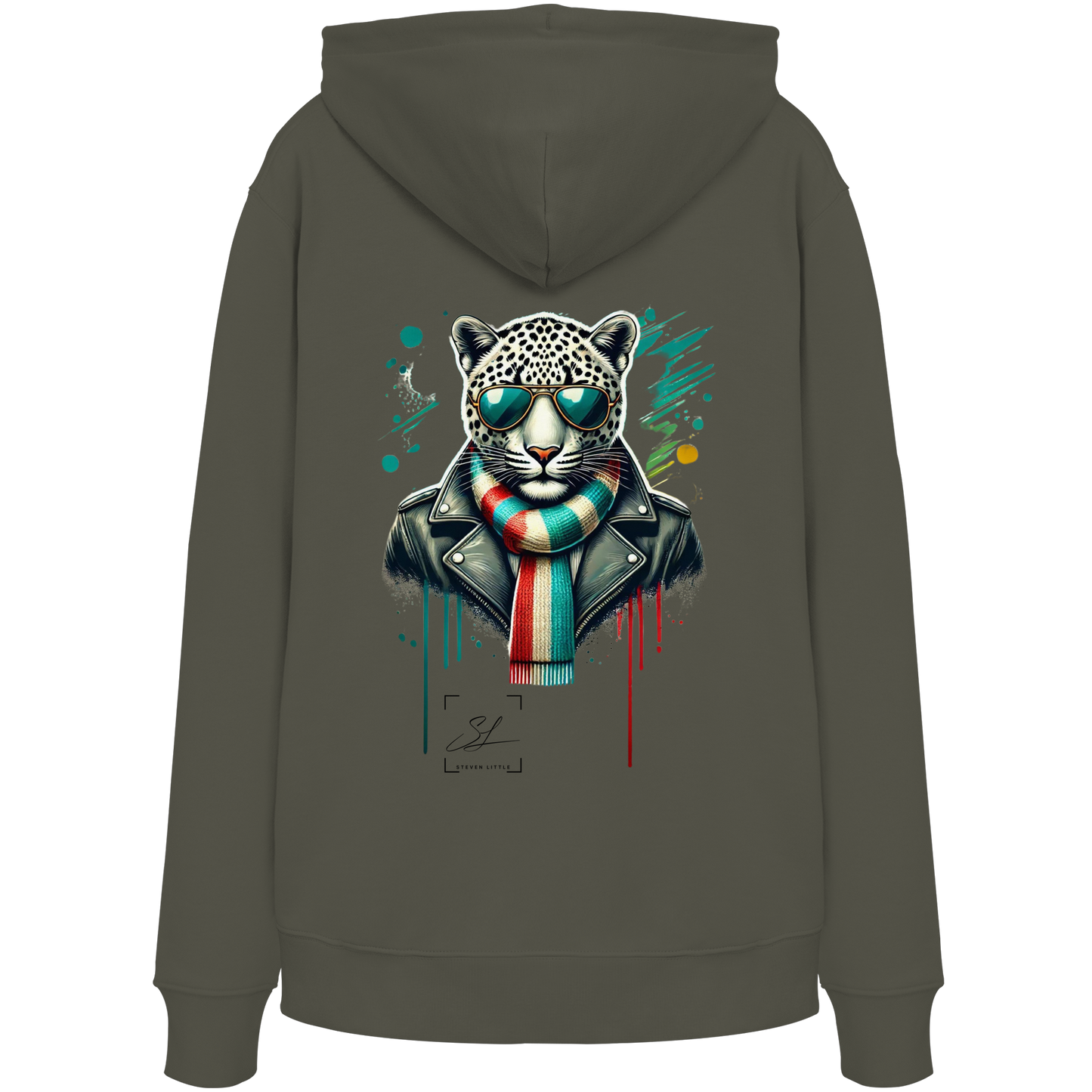 Urban Leopard - Organic Hoodie