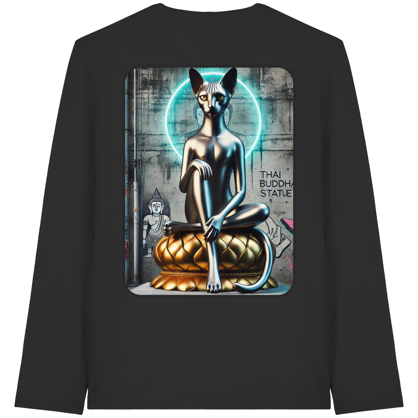 Mystic Cat - Organic Longsleeve