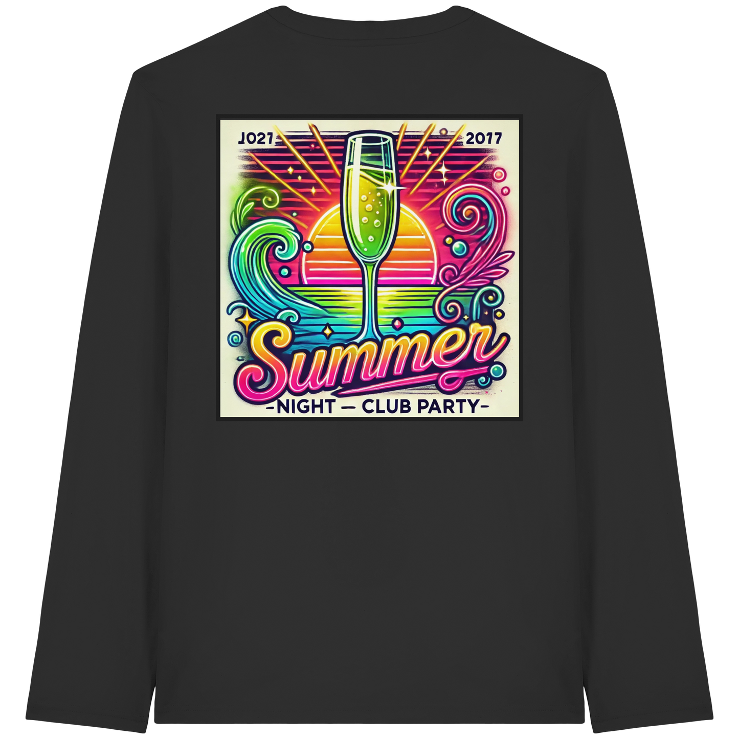 Summer Party Vibes - Organic Longsleeve