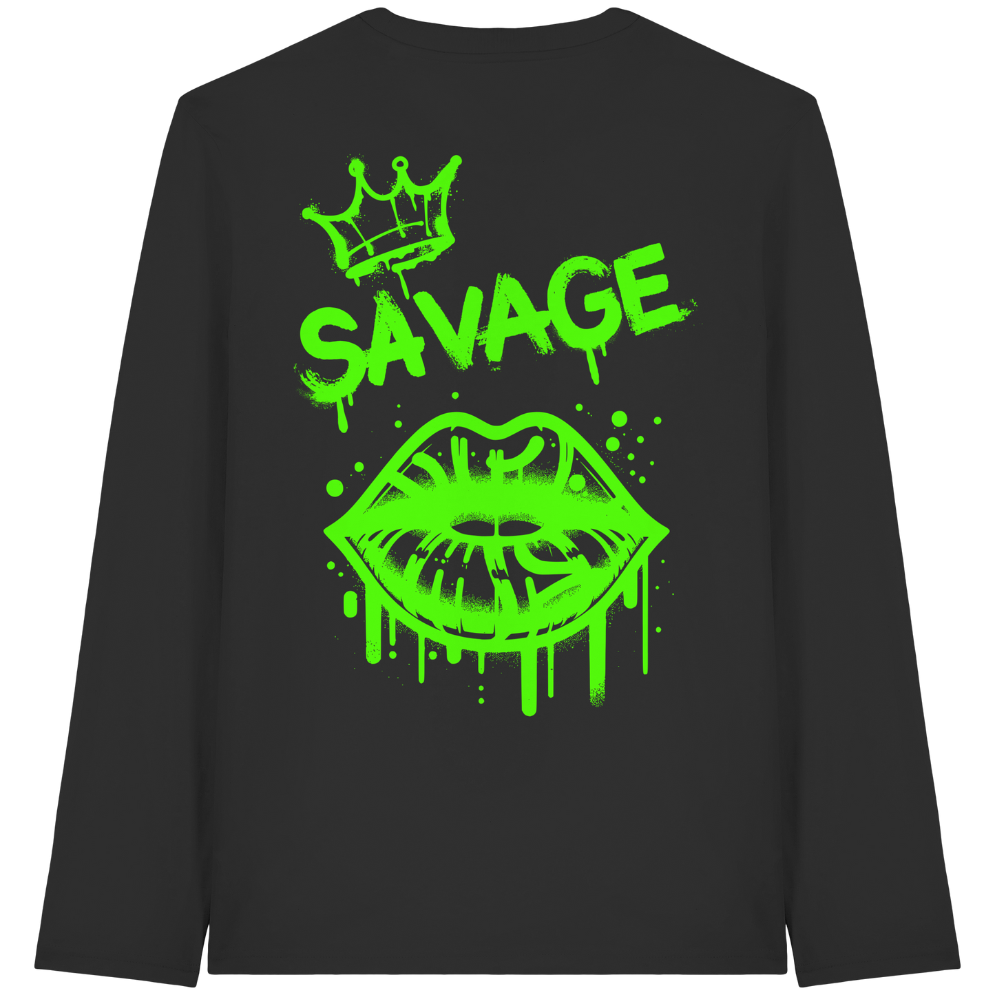 Kiss of Attitude - Organic Longsleeve