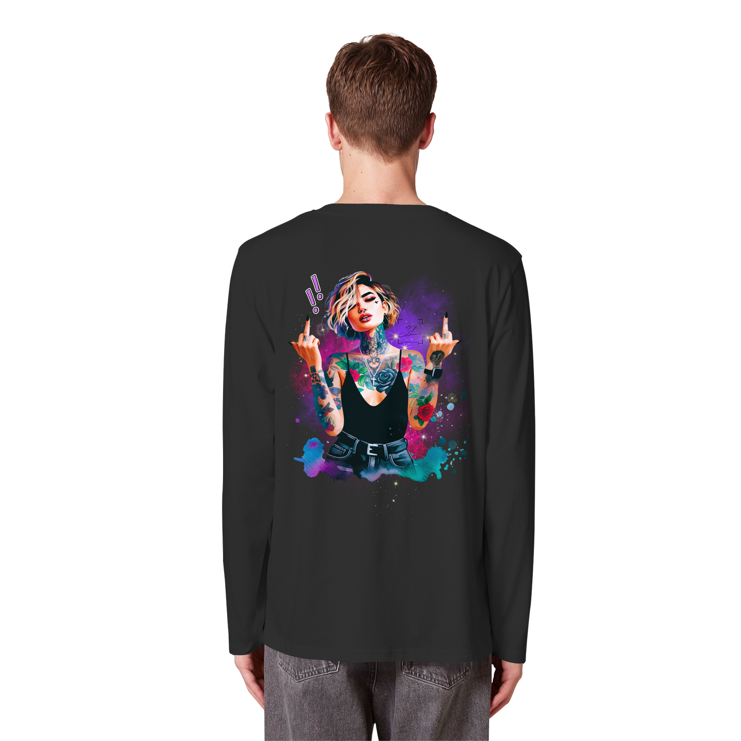 Rebel Rose - Organic Longsleeve