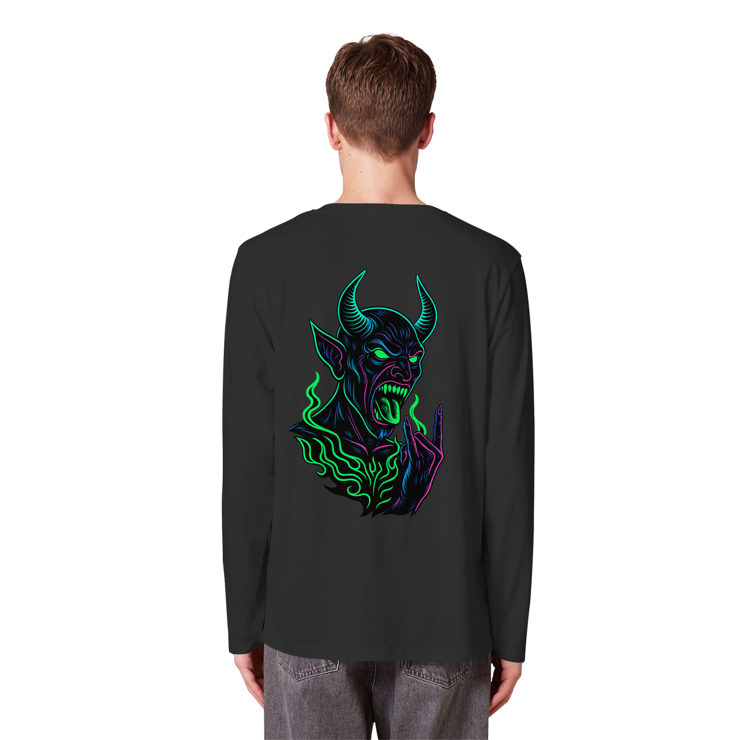 Neon Hellfire - Organic Longsleeve