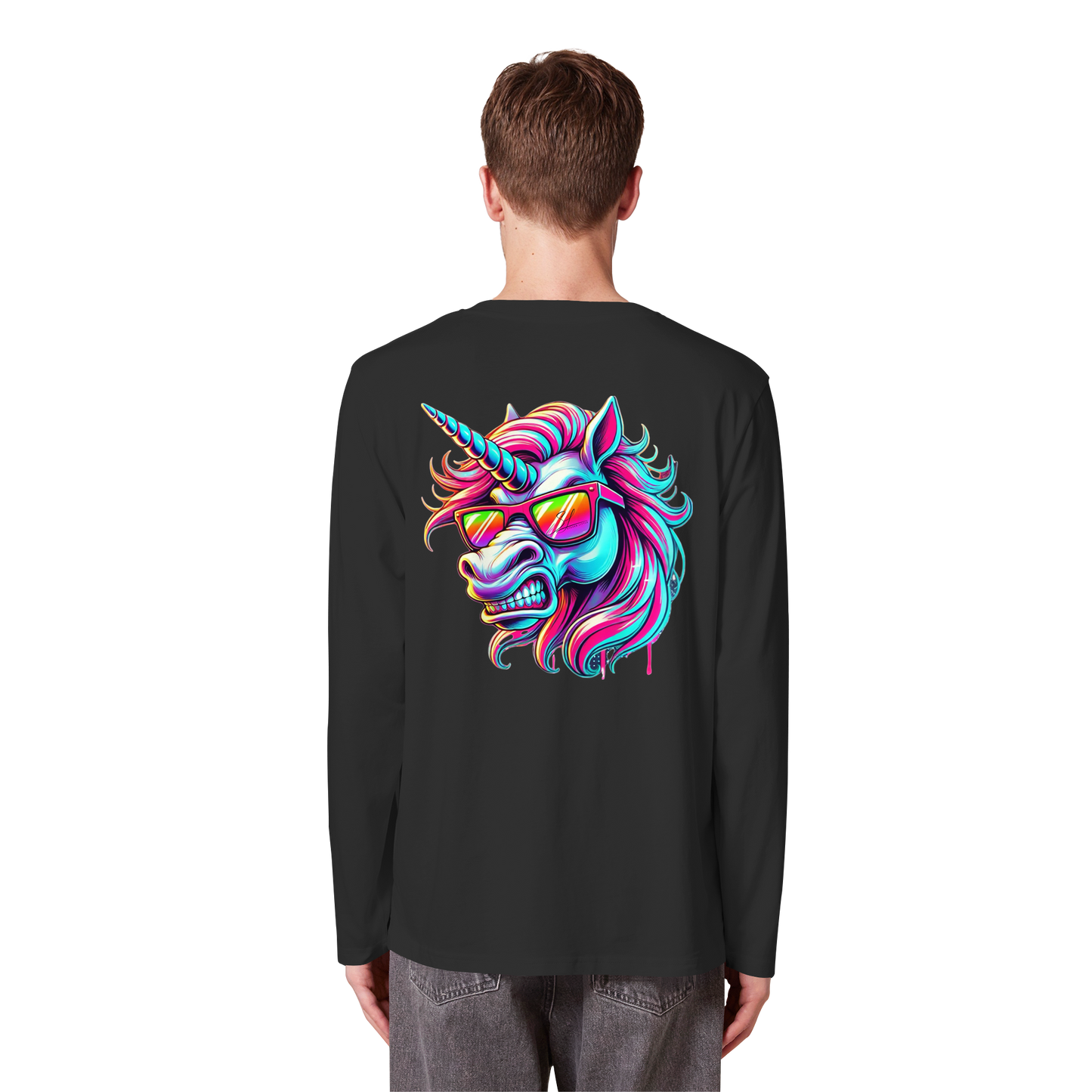Funky Unicorn - Organic Longsleeve