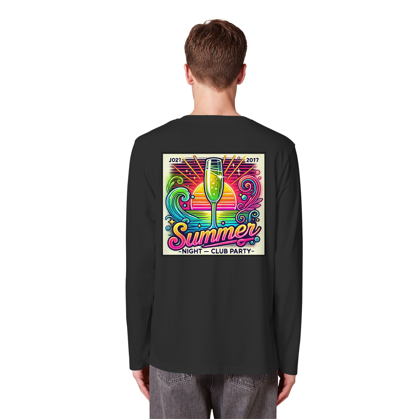 Summer Party Vibes - Organic Longsleeve