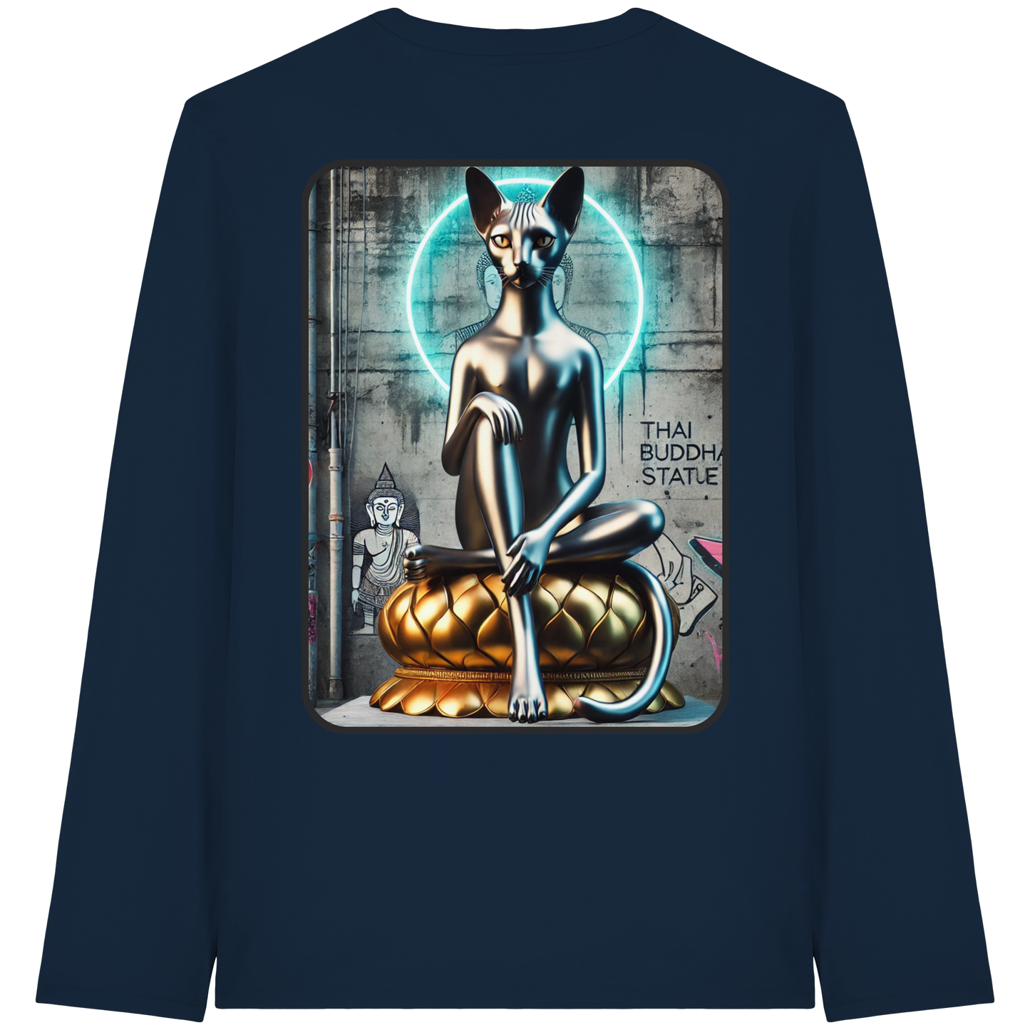 Mystic Cat - Organic Longsleeve