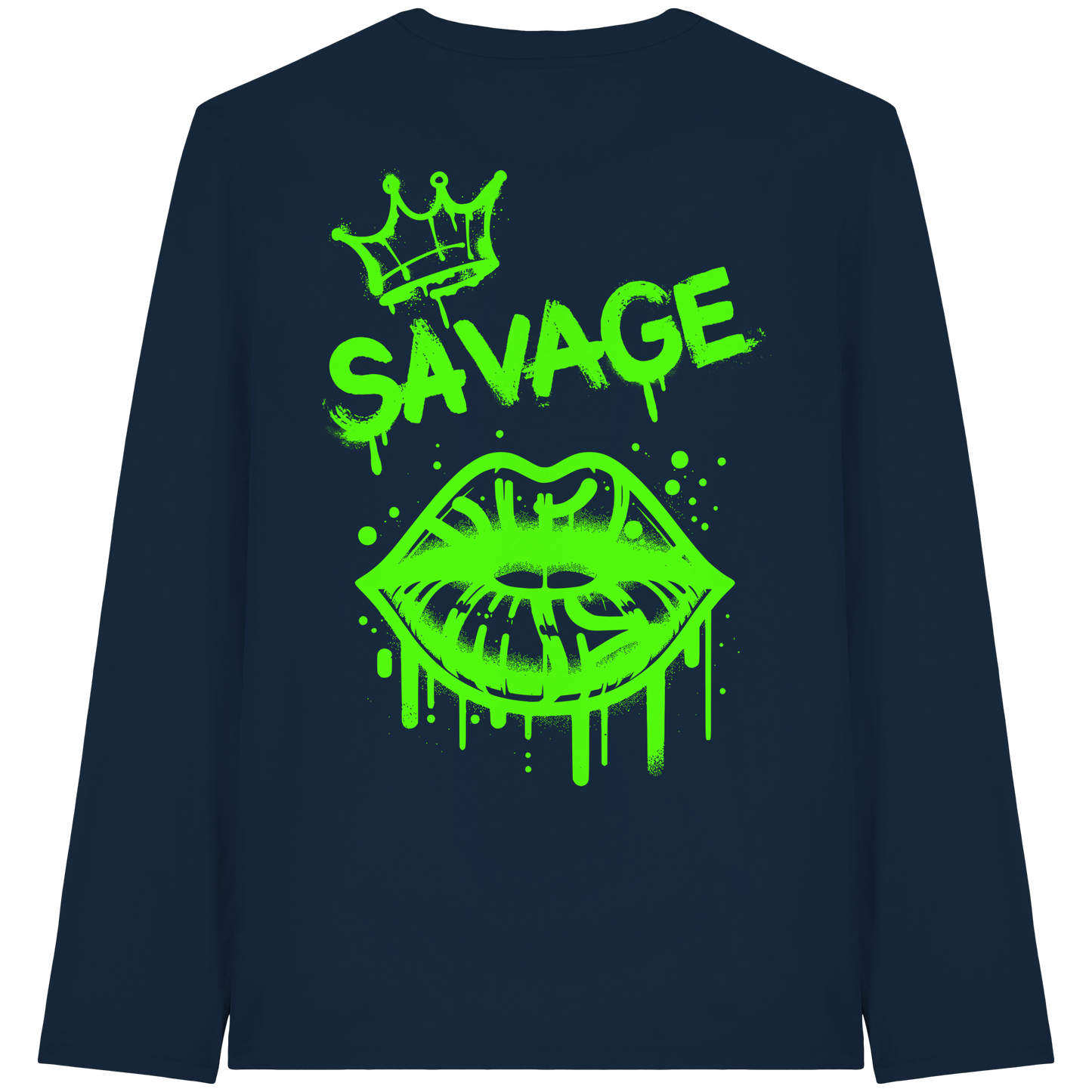 Kiss of Attitude - Organic Longsleeve
