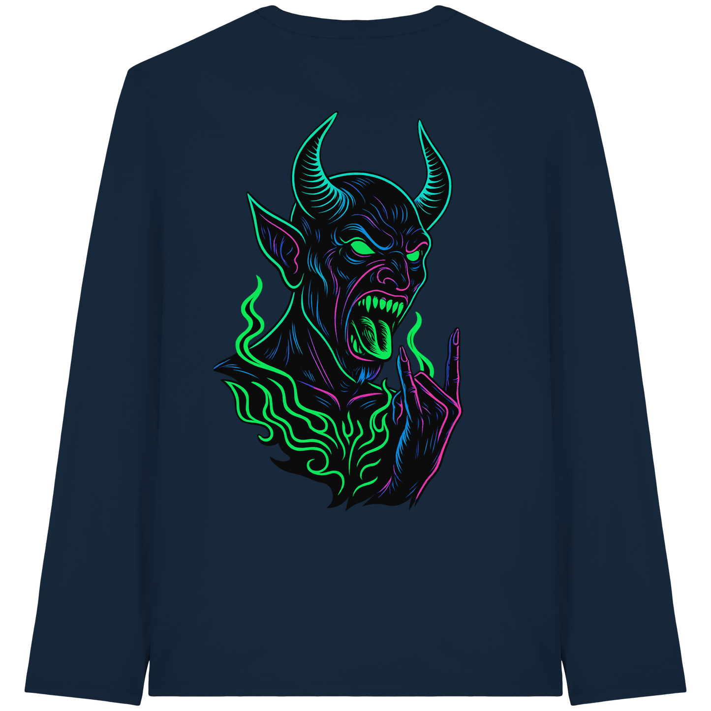 Neon Hellfire - Organic Longsleeve