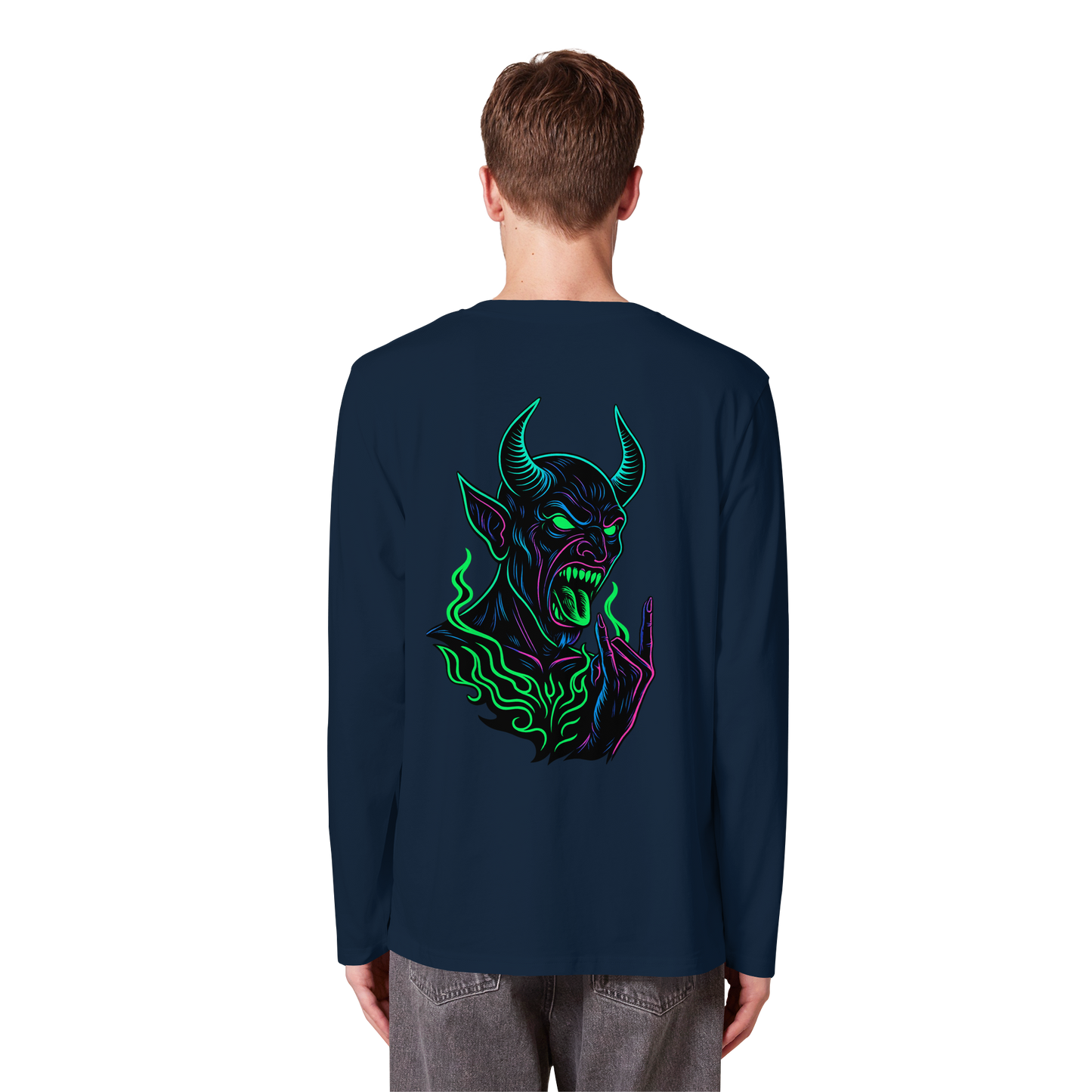 Neon Hellfire - Organic Longsleeve