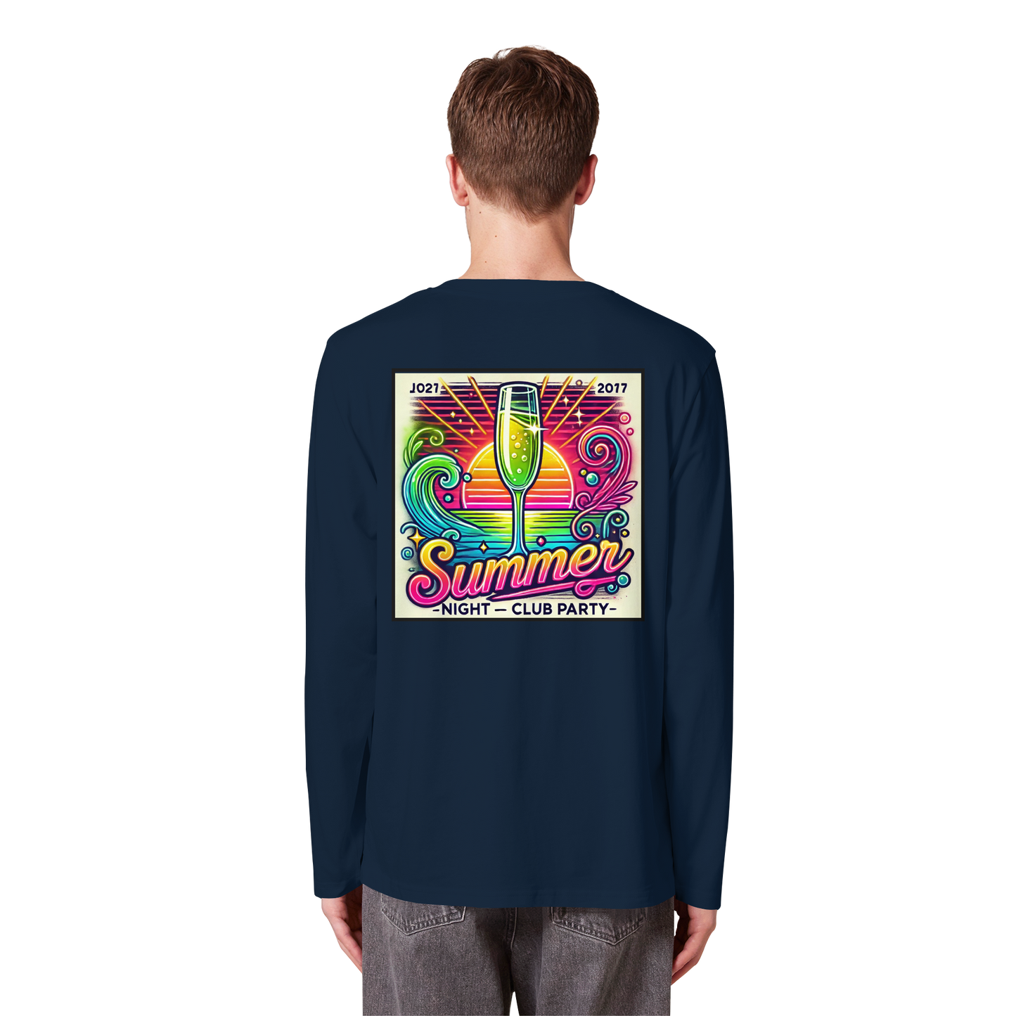 Summer Party Vibes - Organic Longsleeve