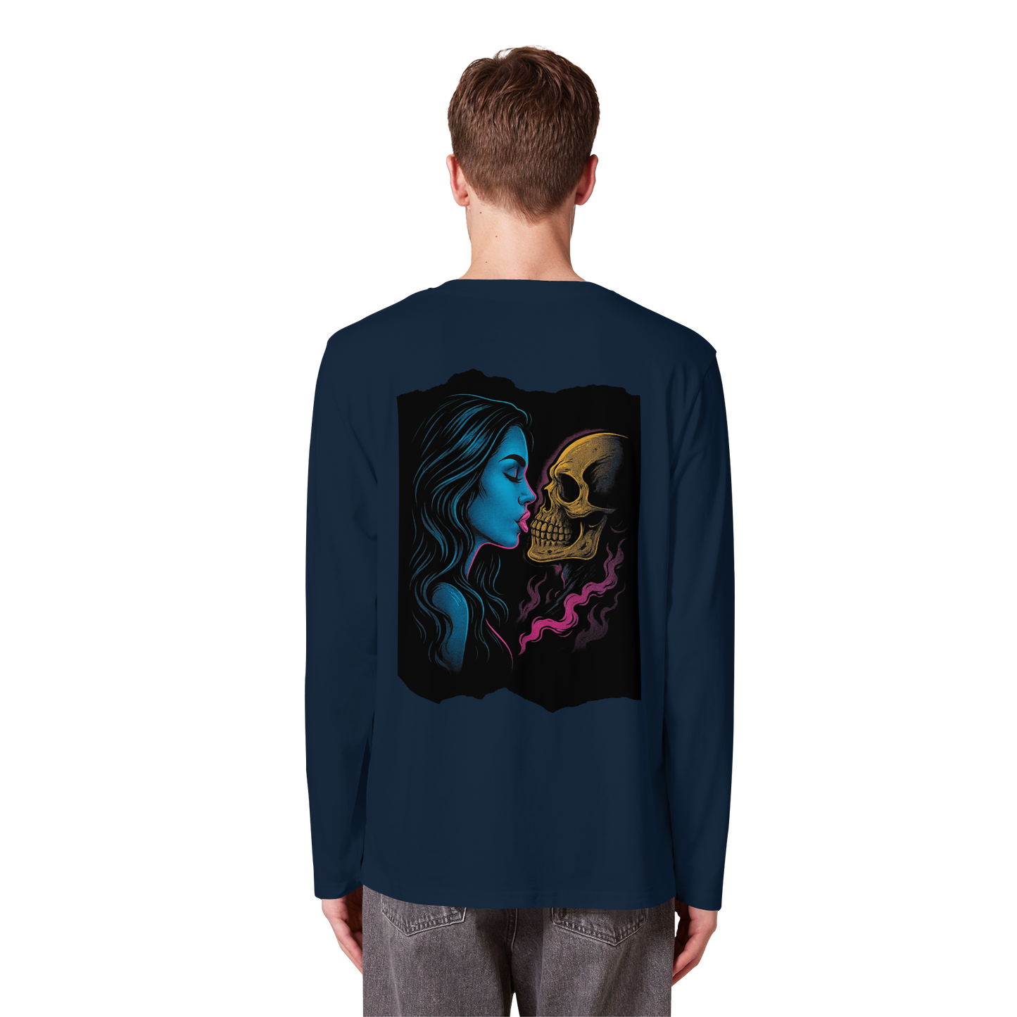 Kissing Skull - Organic Longsleeve