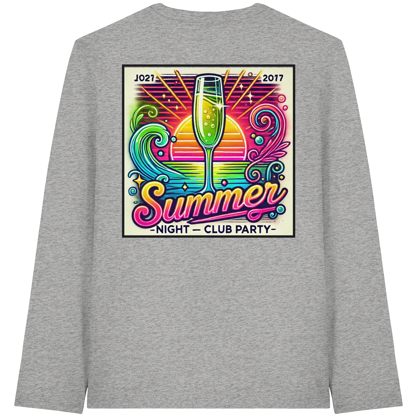 Summer Party Vibes - Organic Longsleeve