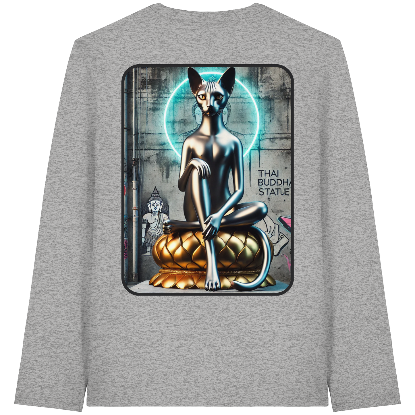 Mystic Cat - Organic Longsleeve