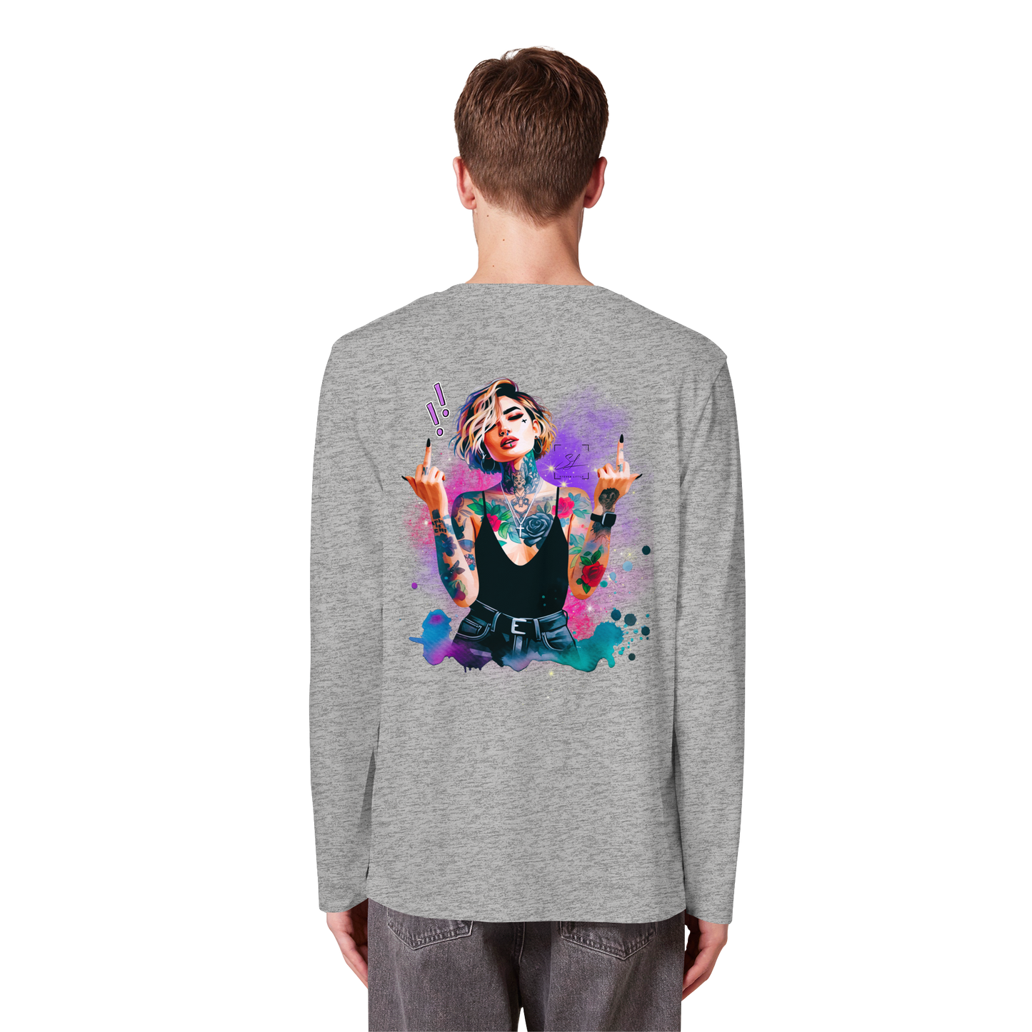 Rebel Rose - Organic Longsleeve