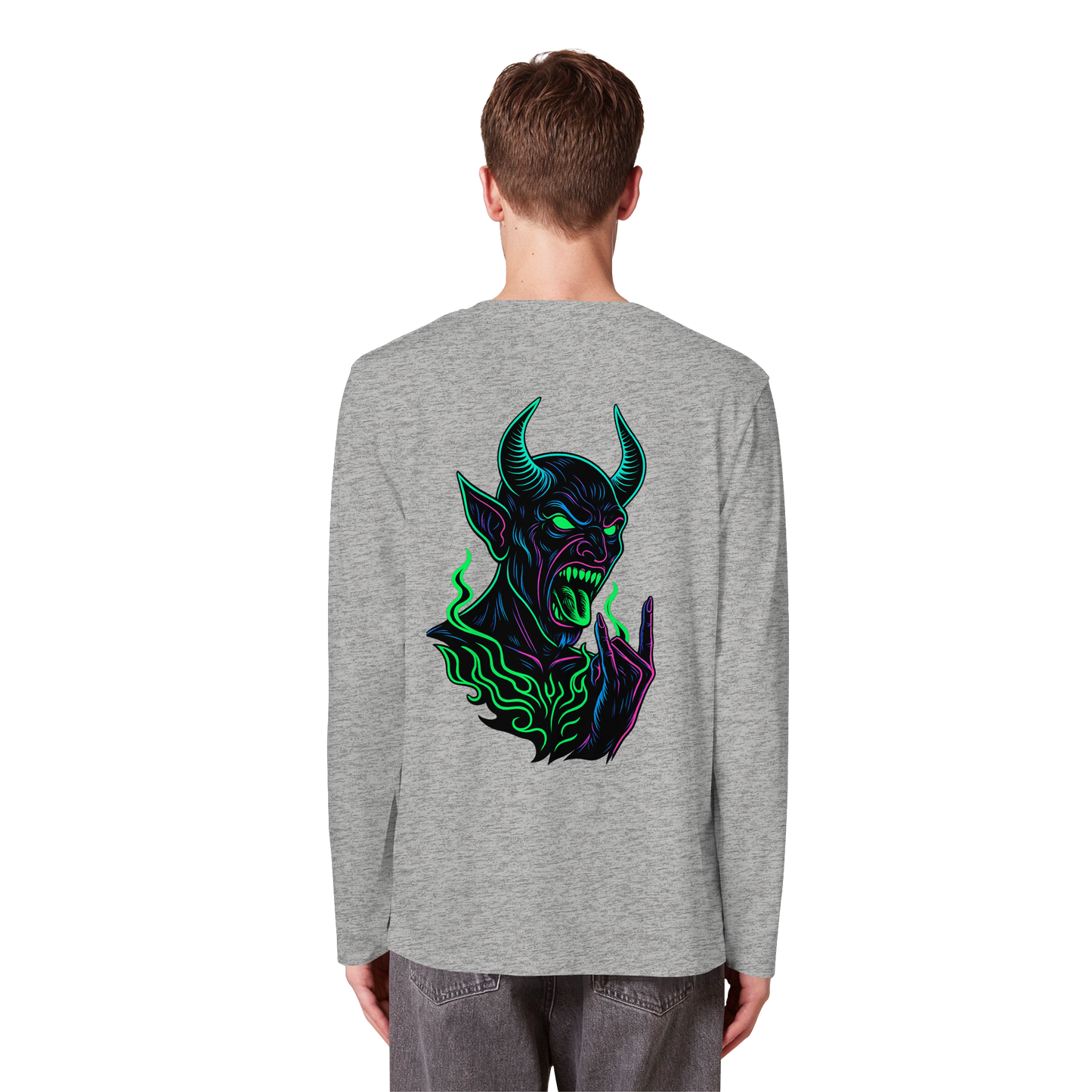 Neon Hellfire - Organic Longsleeve