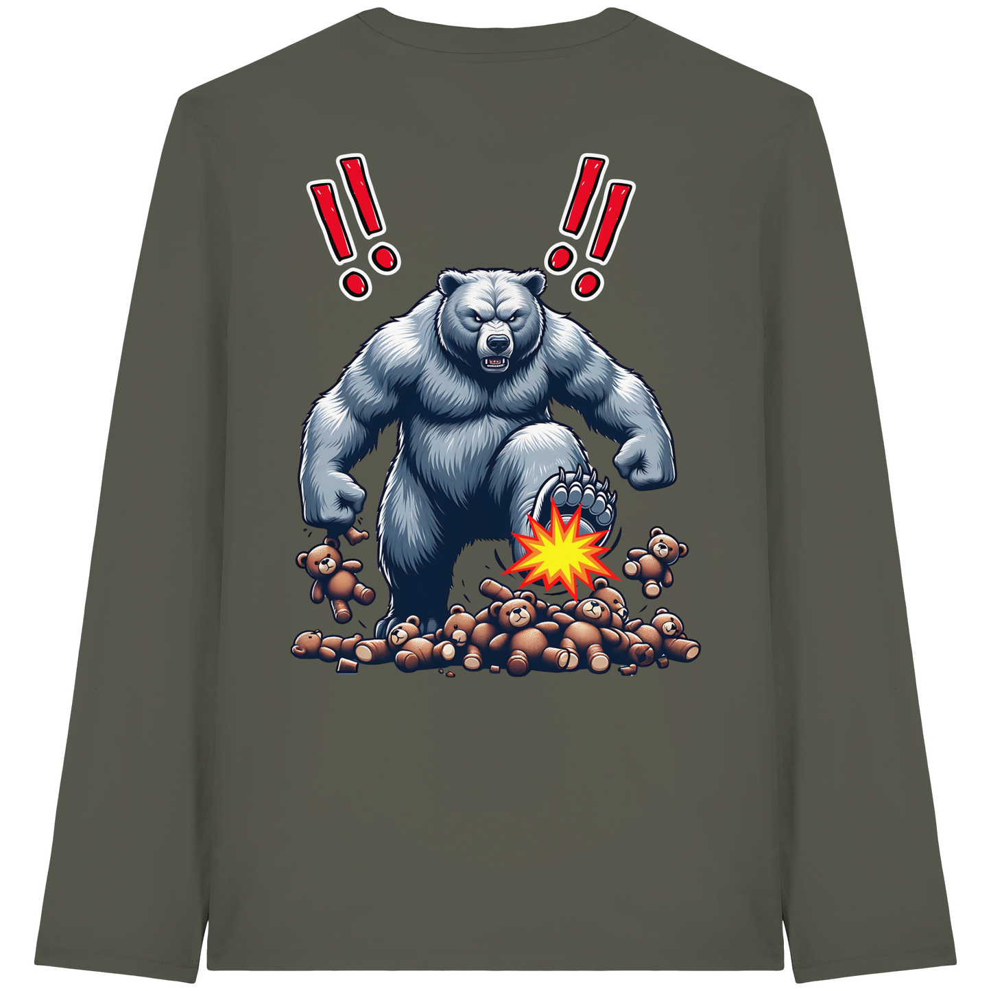 Teddy Terror - Organic Longsleeve