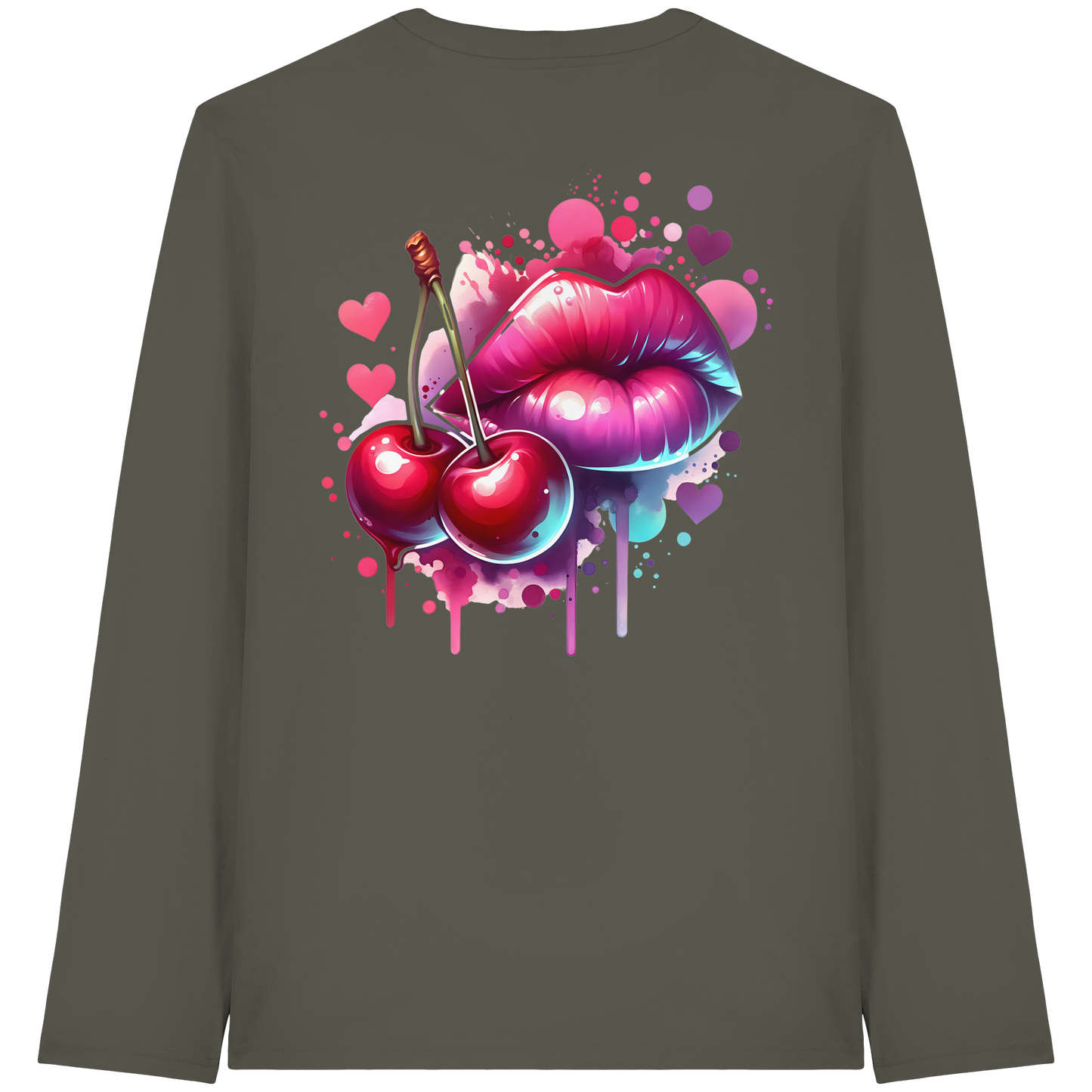 Cherry Kiss - Organic Longsleeve
