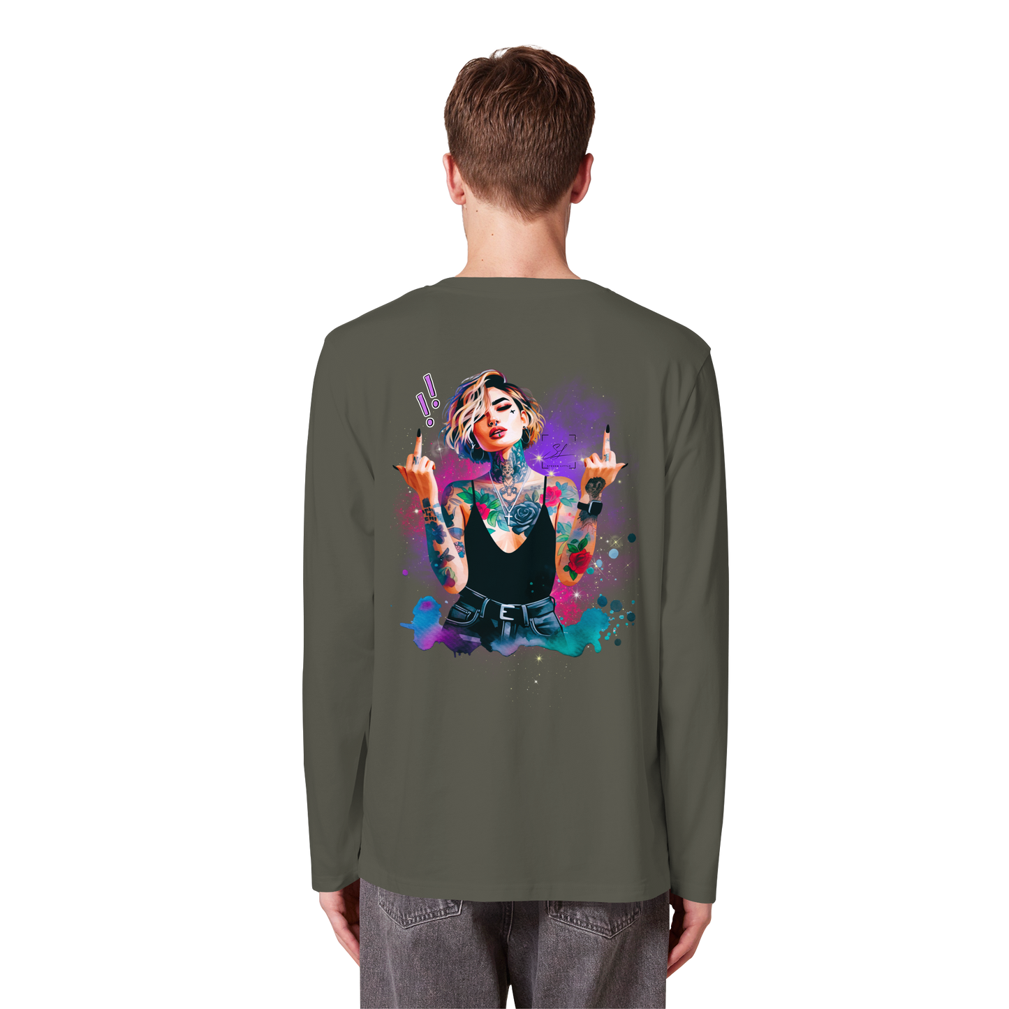 Rebel Rose - Organic Longsleeve