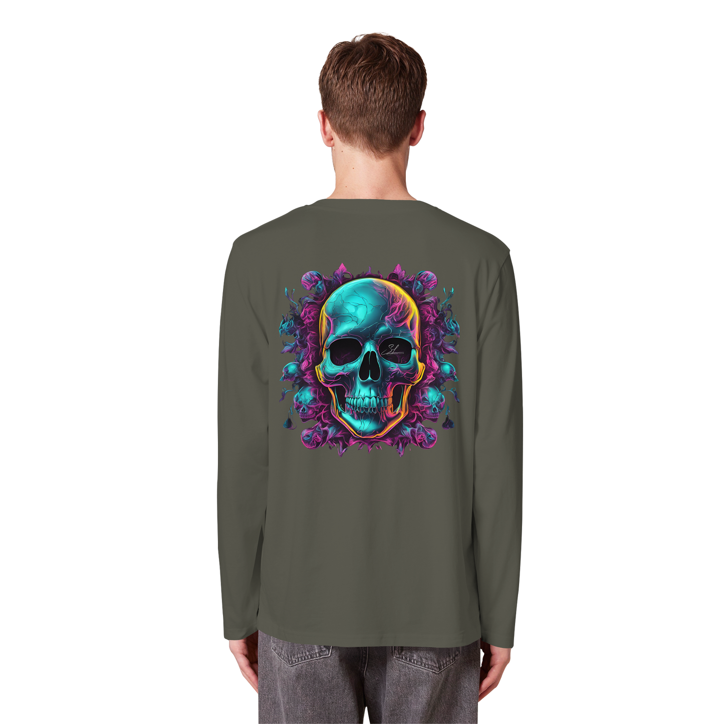 Galactic Skull - Organic Longsleeve