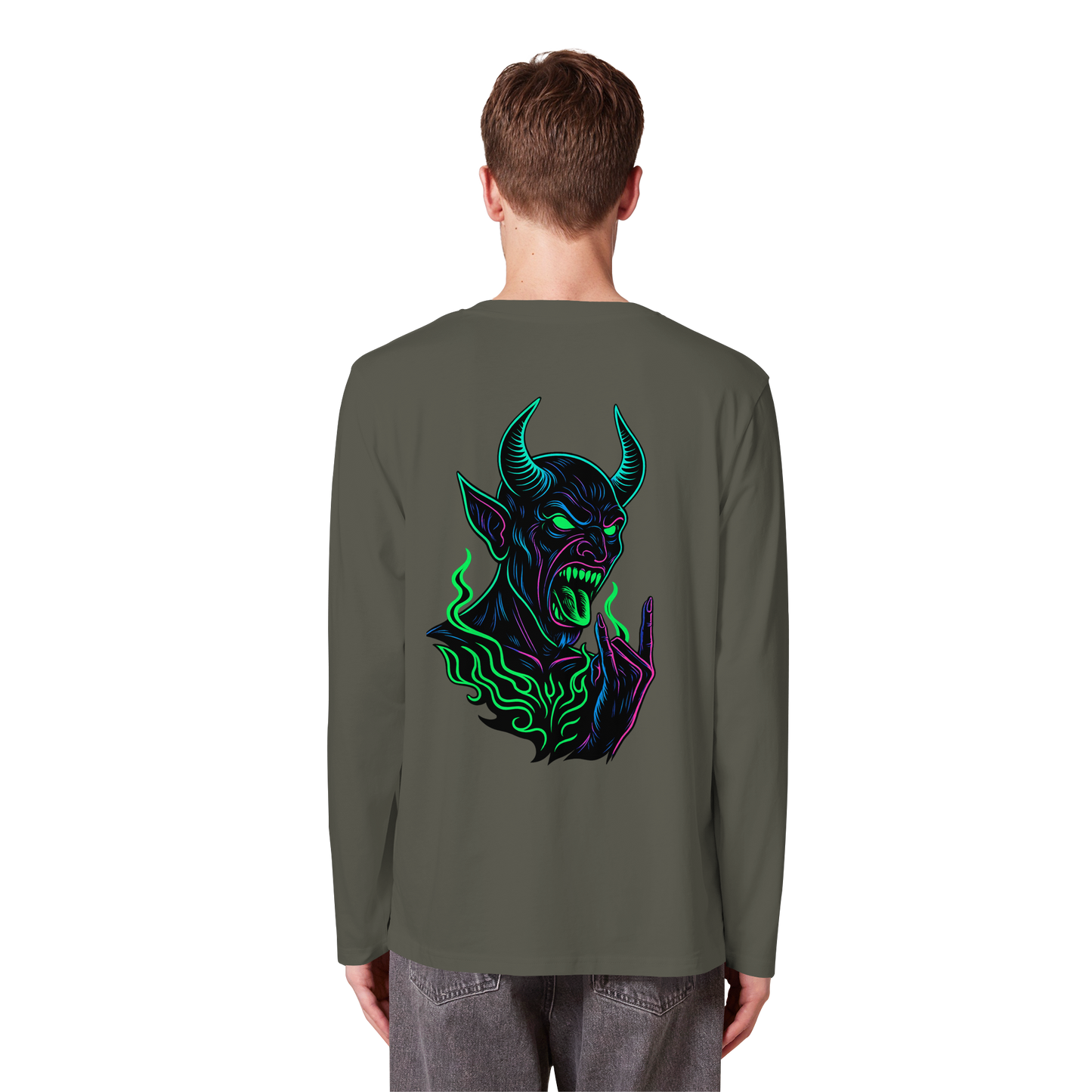 Neon Hellfire - Organic Longsleeve