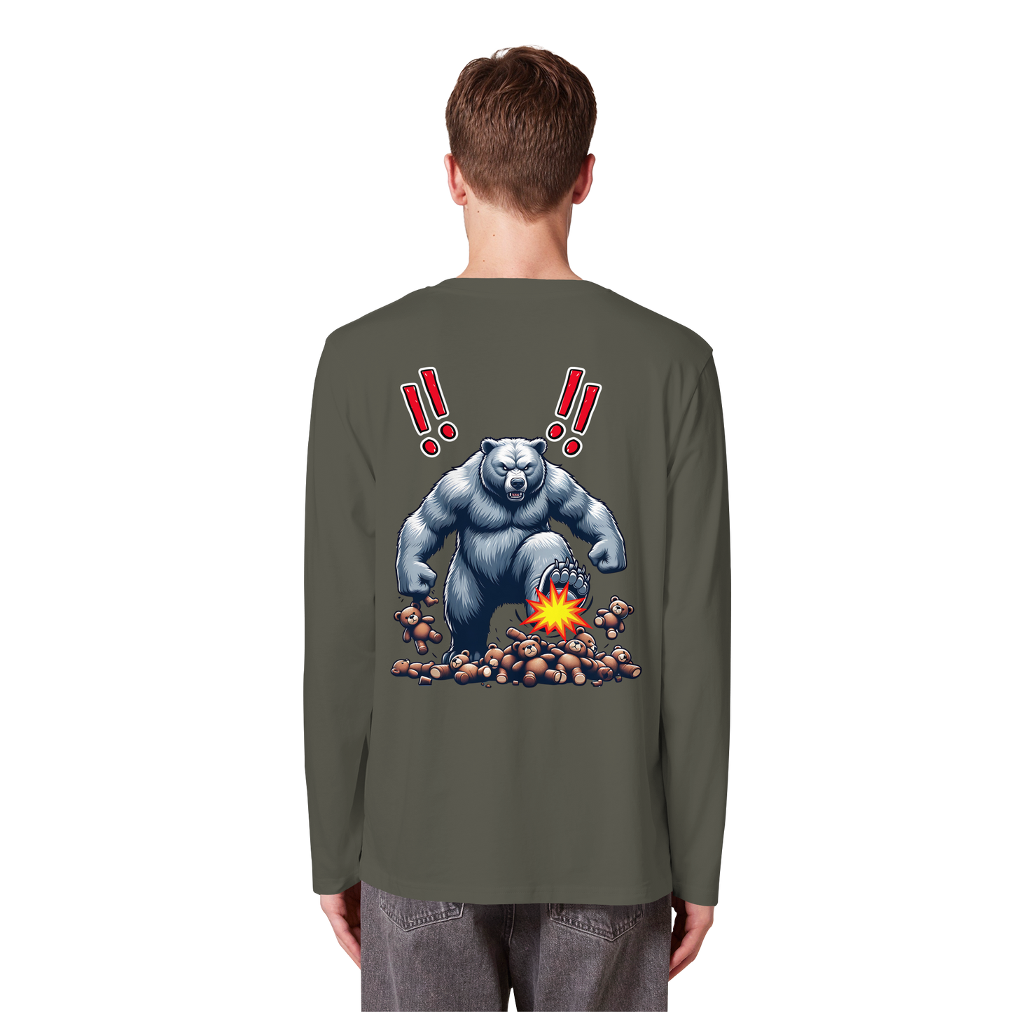 Teddy Terror - Organic Longsleeve