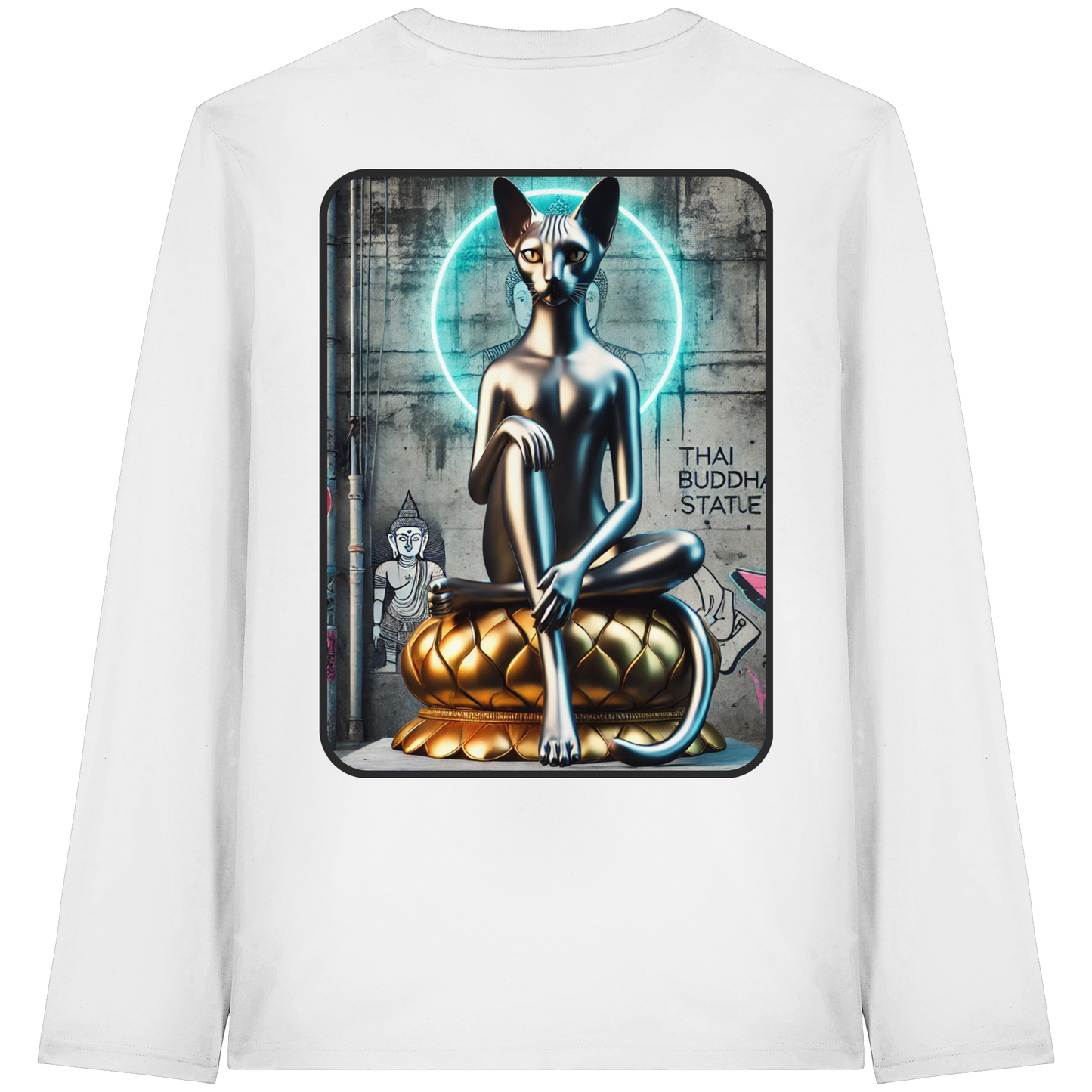 Mystic Cat - Organic Longsleeve