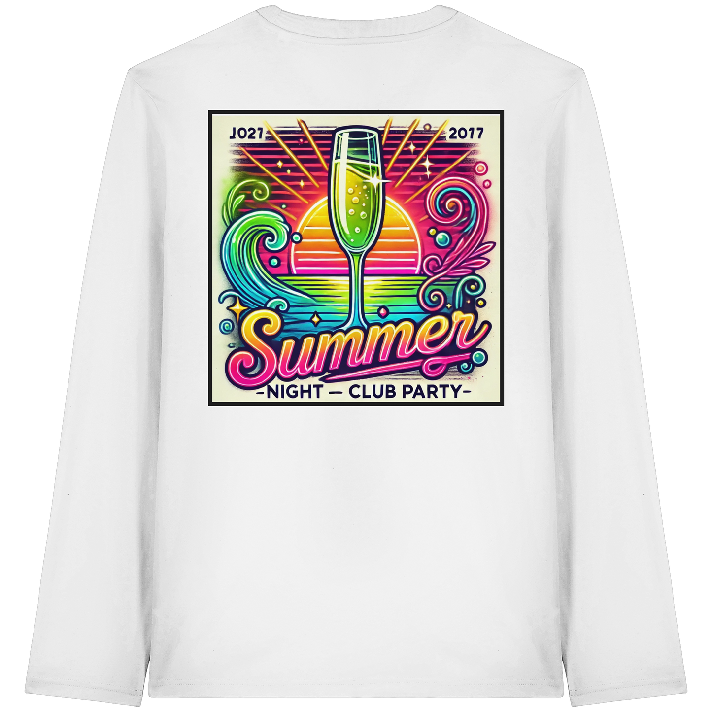 Summer Party Vibes - Organic Longsleeve
