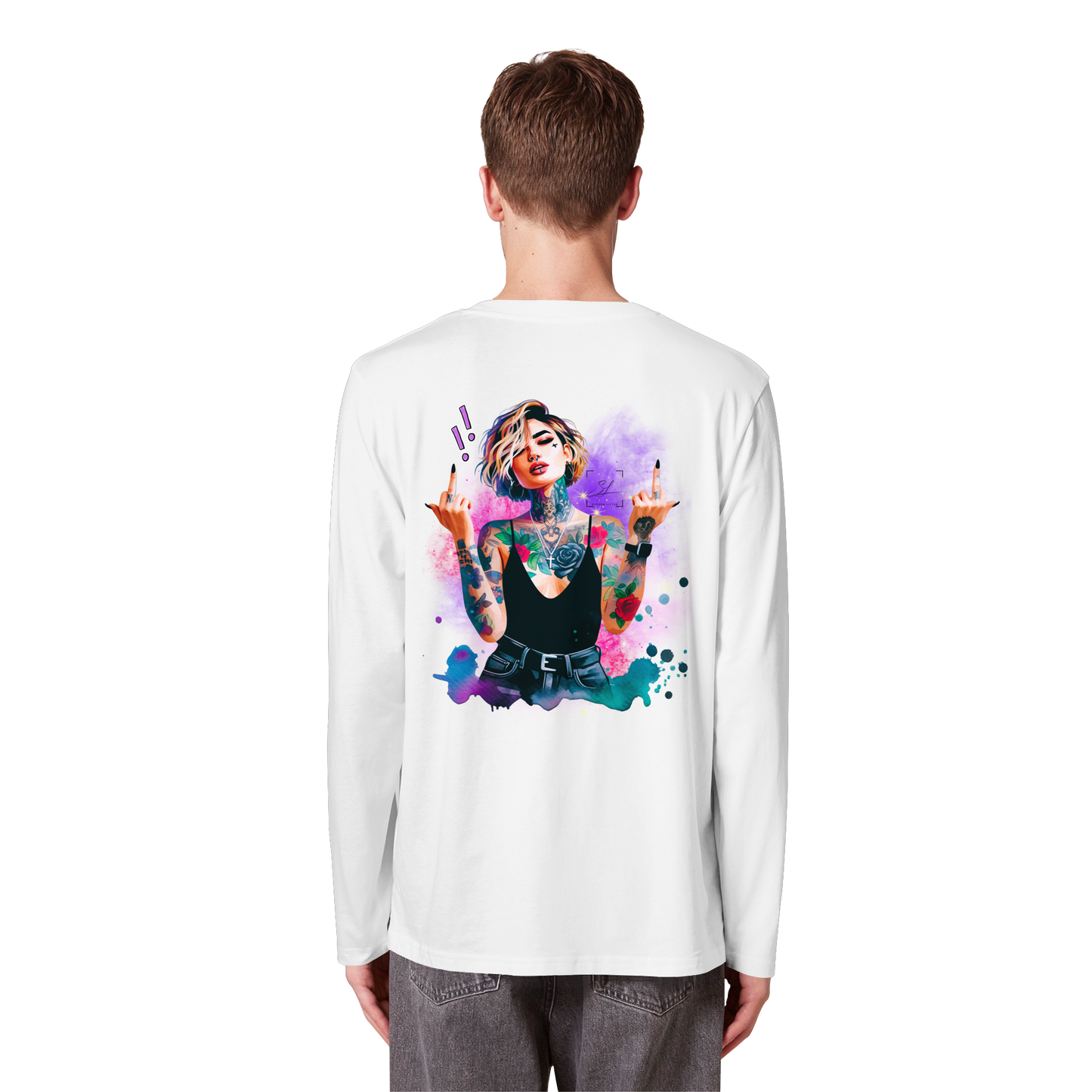 Rebel Rose - Organic Longsleeve