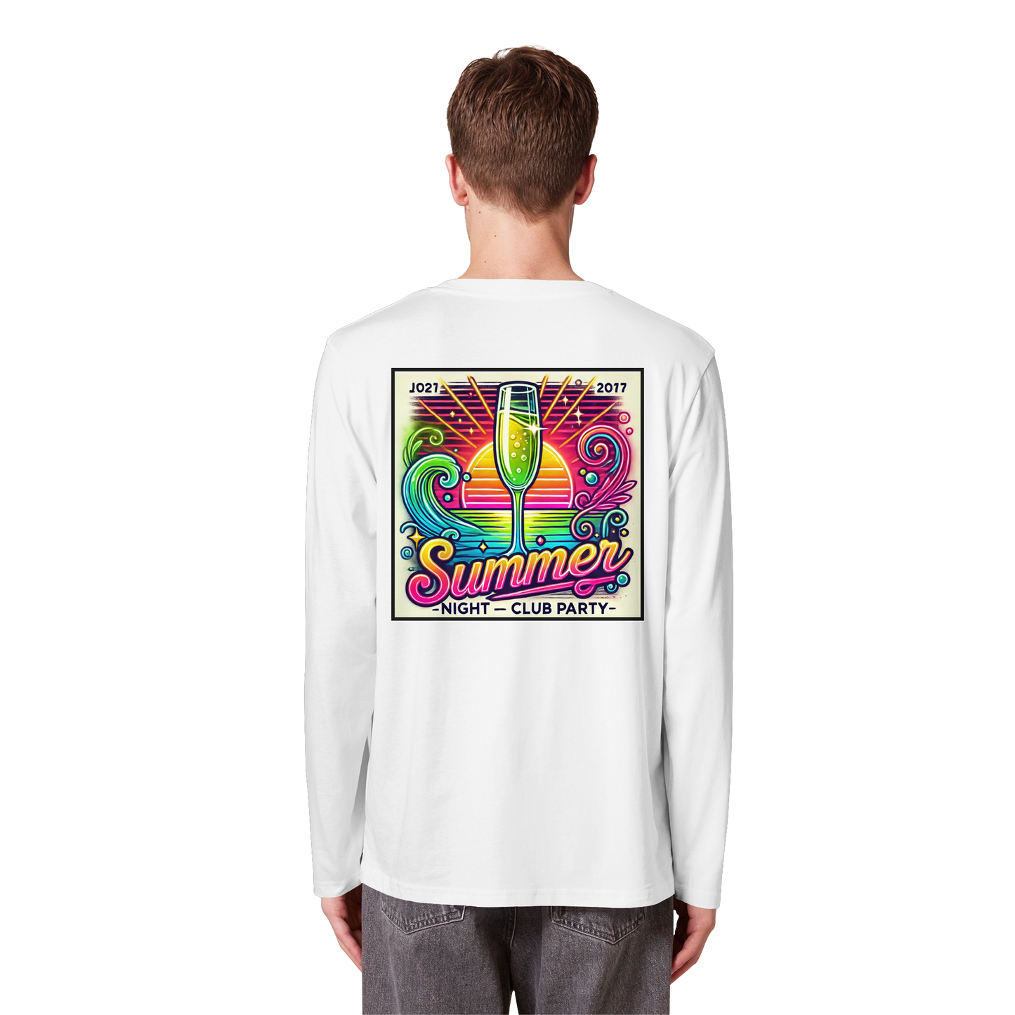 Summer Party Vibes - Organic Longsleeve