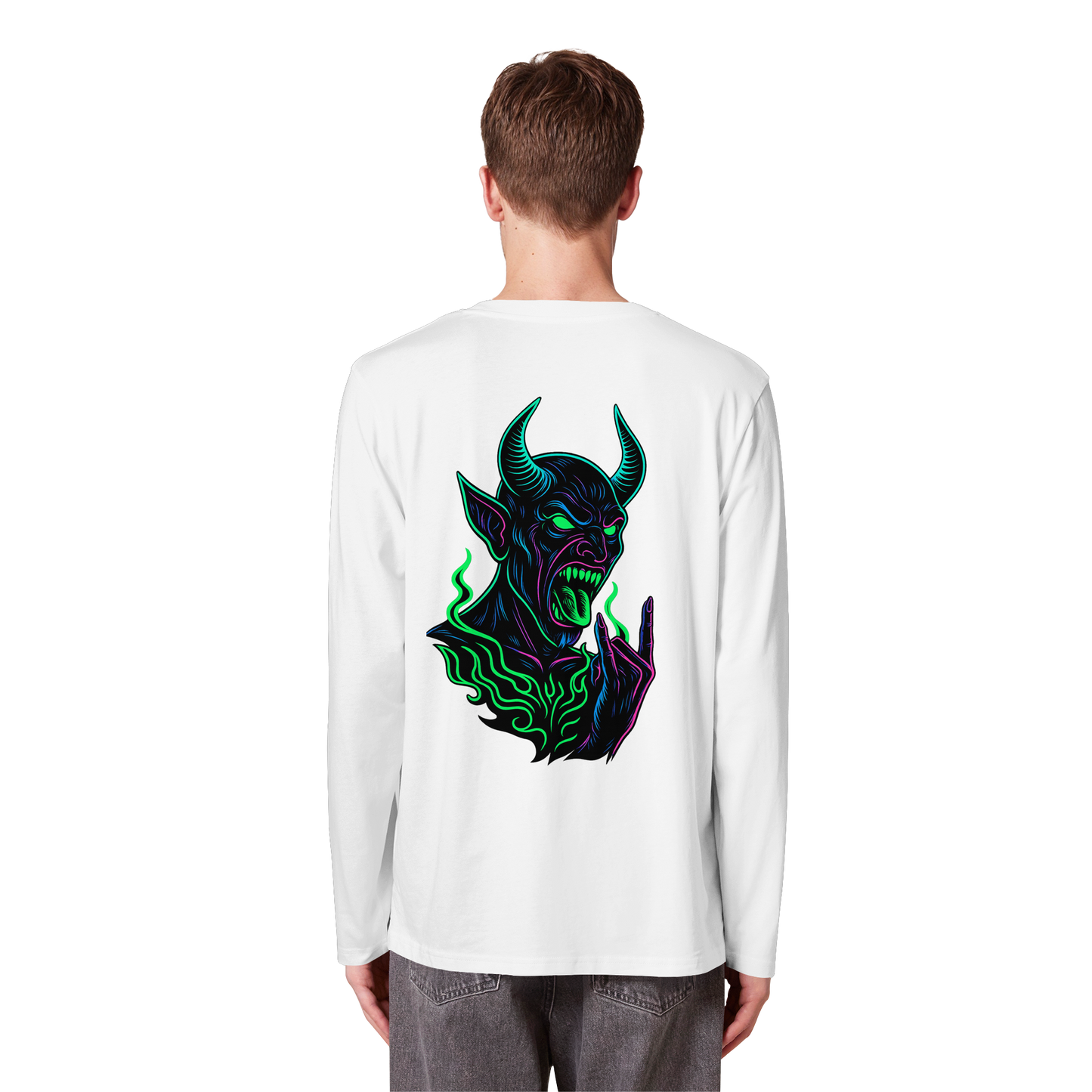 Neon Hellfire - Organic Longsleeve