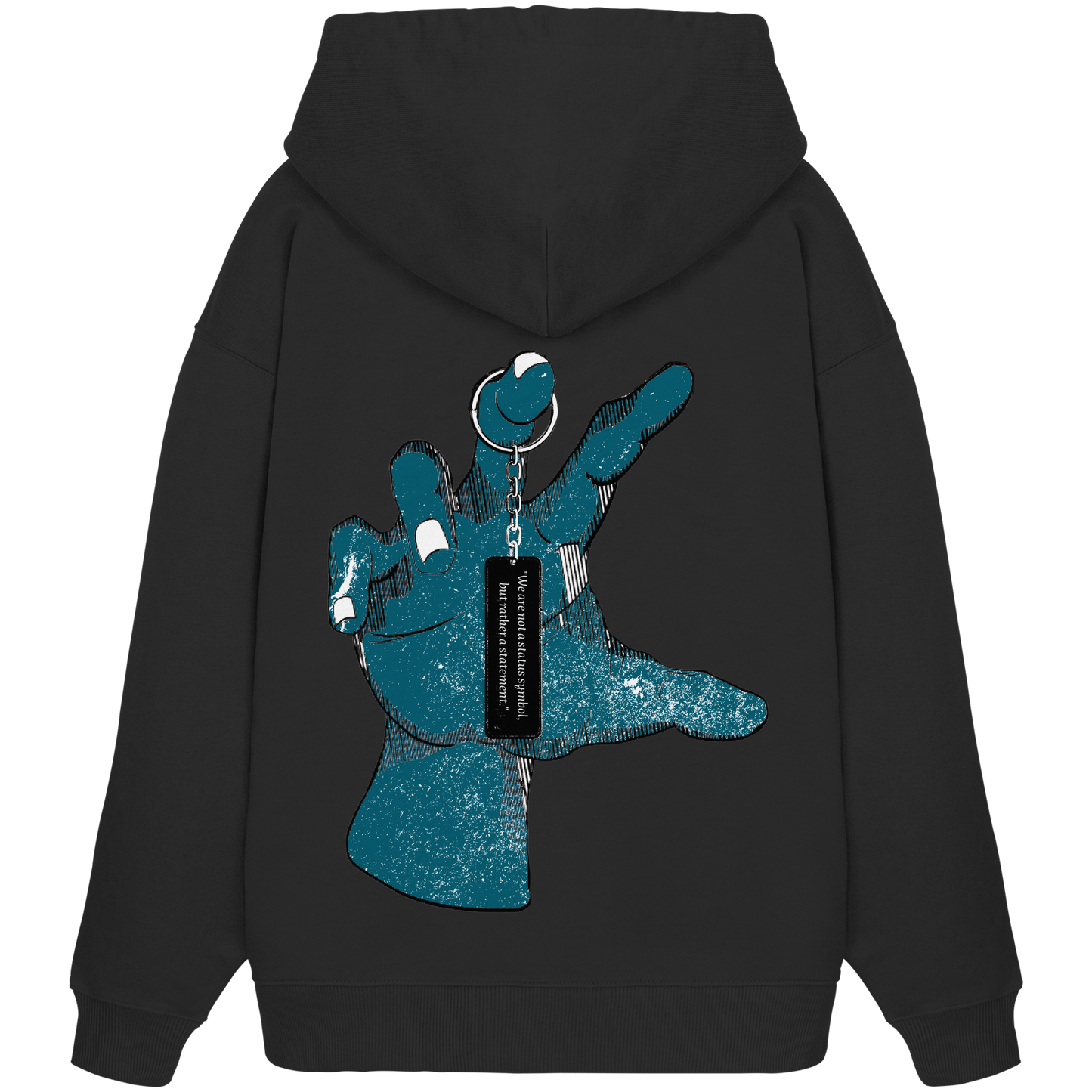 Statement Hand - Organic Oversize Hoodie