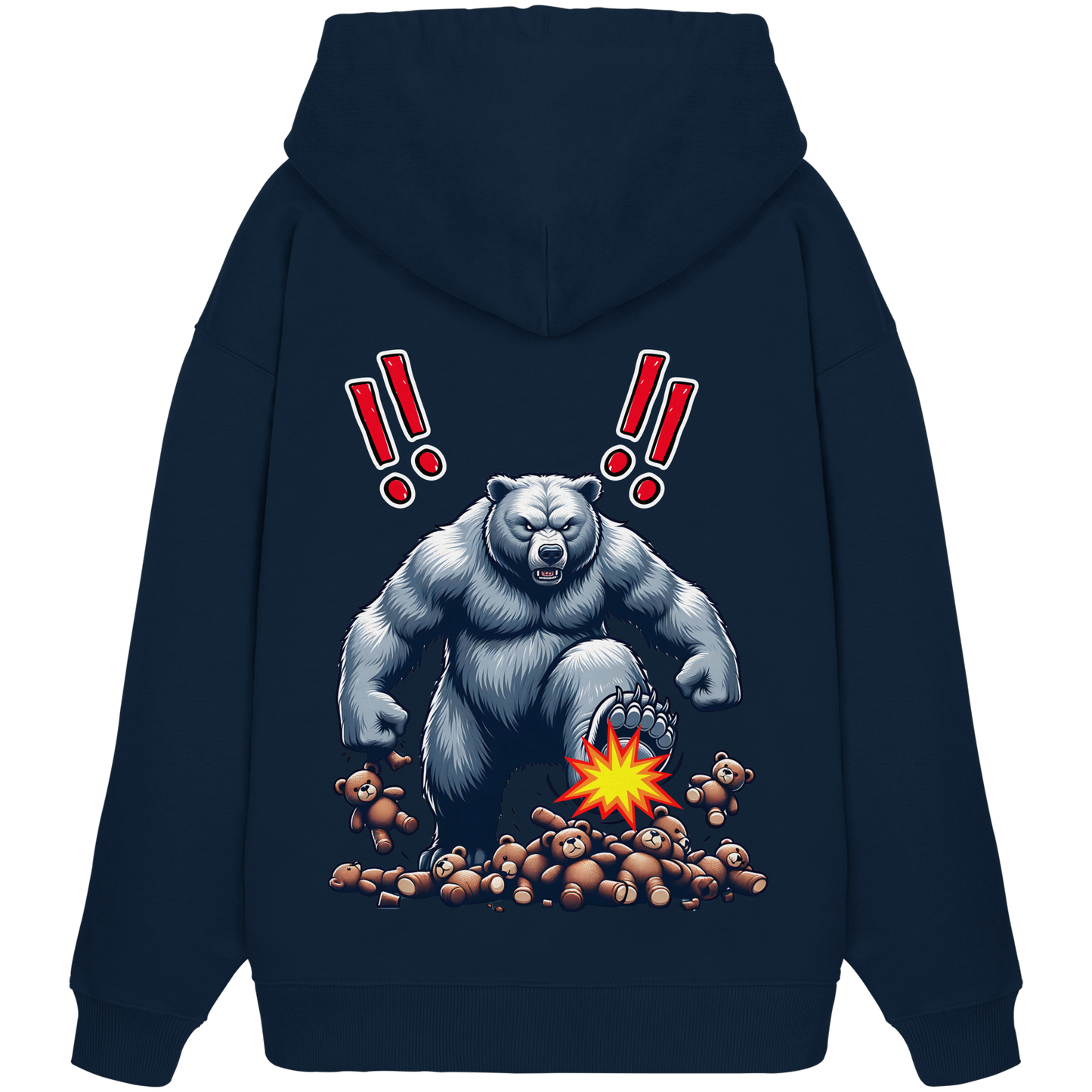 Teddy Terror - Organic Oversized Hoodie