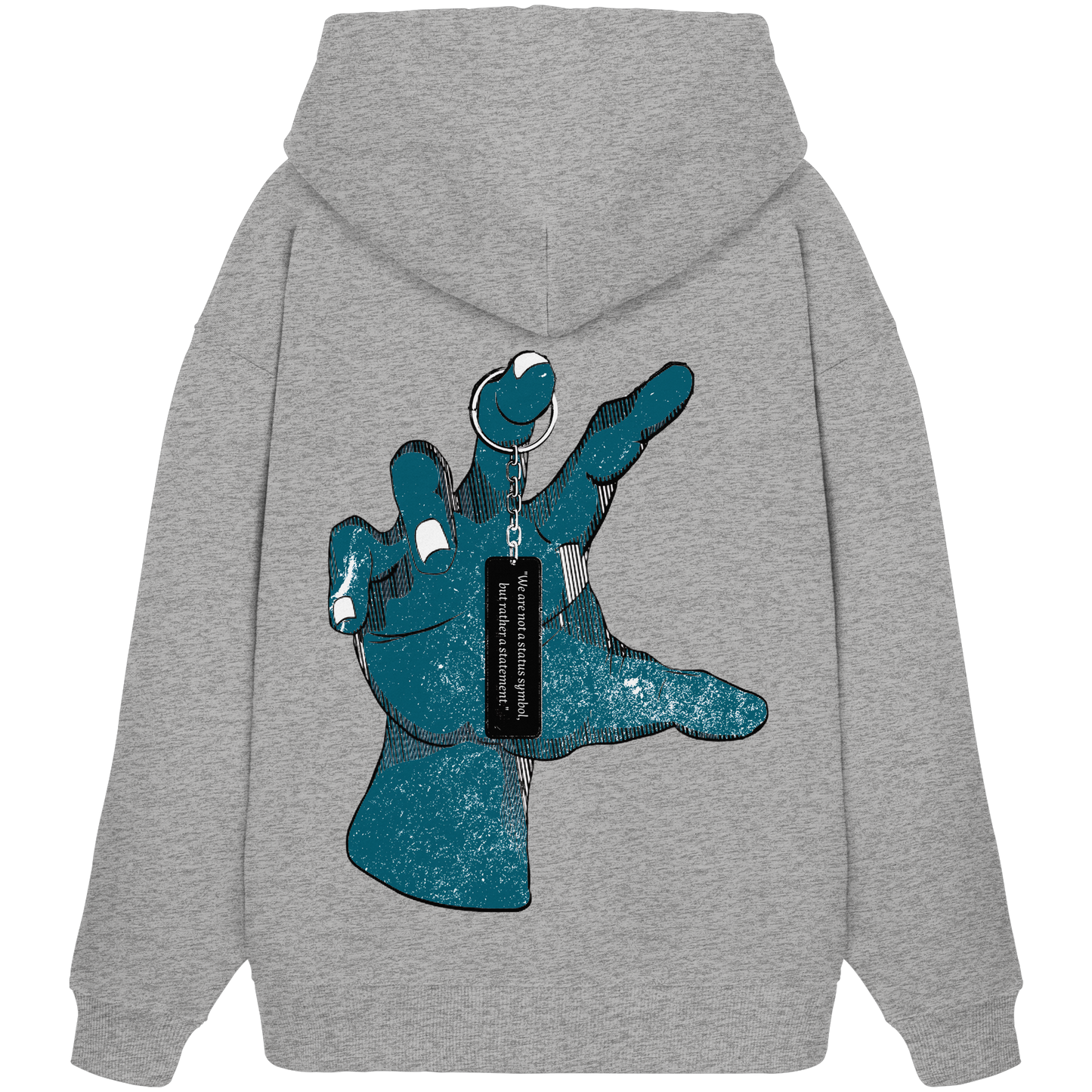 Statement Hand - Organic Oversize Hoodie