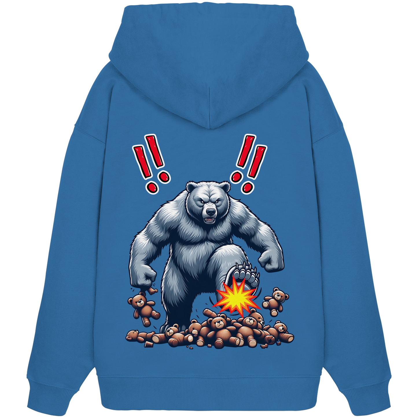 Teddy Terror - Organic Oversized Hoodie