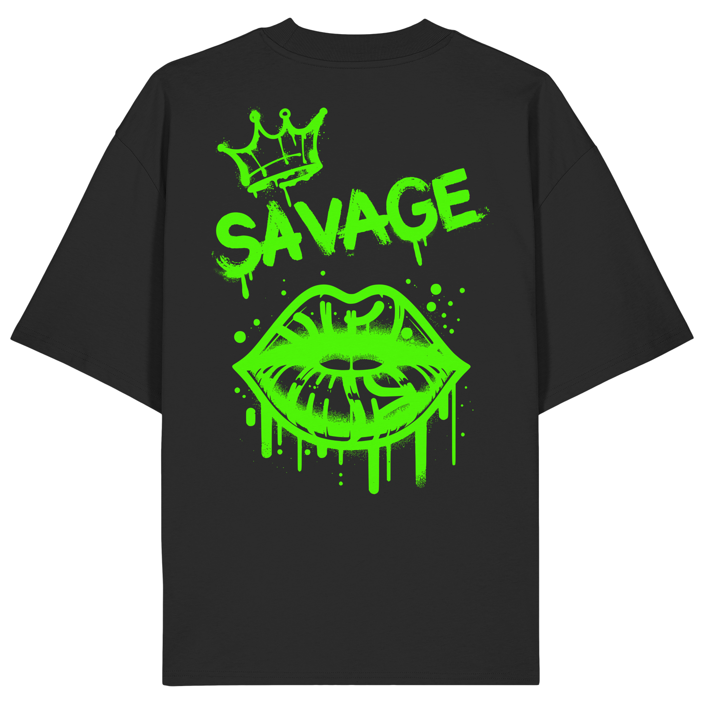 Kiss of Attitude - Organic Oversize Shirt